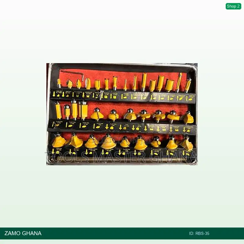 Router Bit Set 35pcs Type 1 - RBS-35