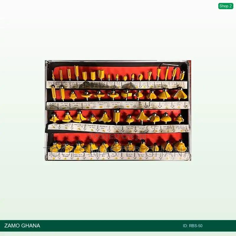 Router Bit Set 50pcs Type 1 - RBS-50