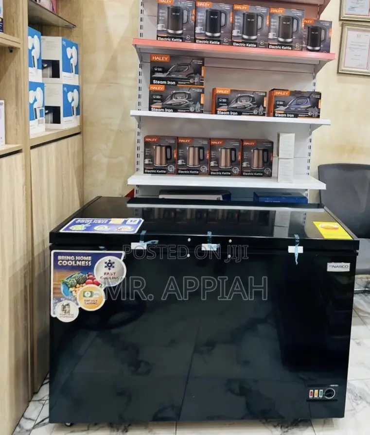 Get Classic Nasco 400fl 1 Door Electric Chest(Black)Nas-475fl 