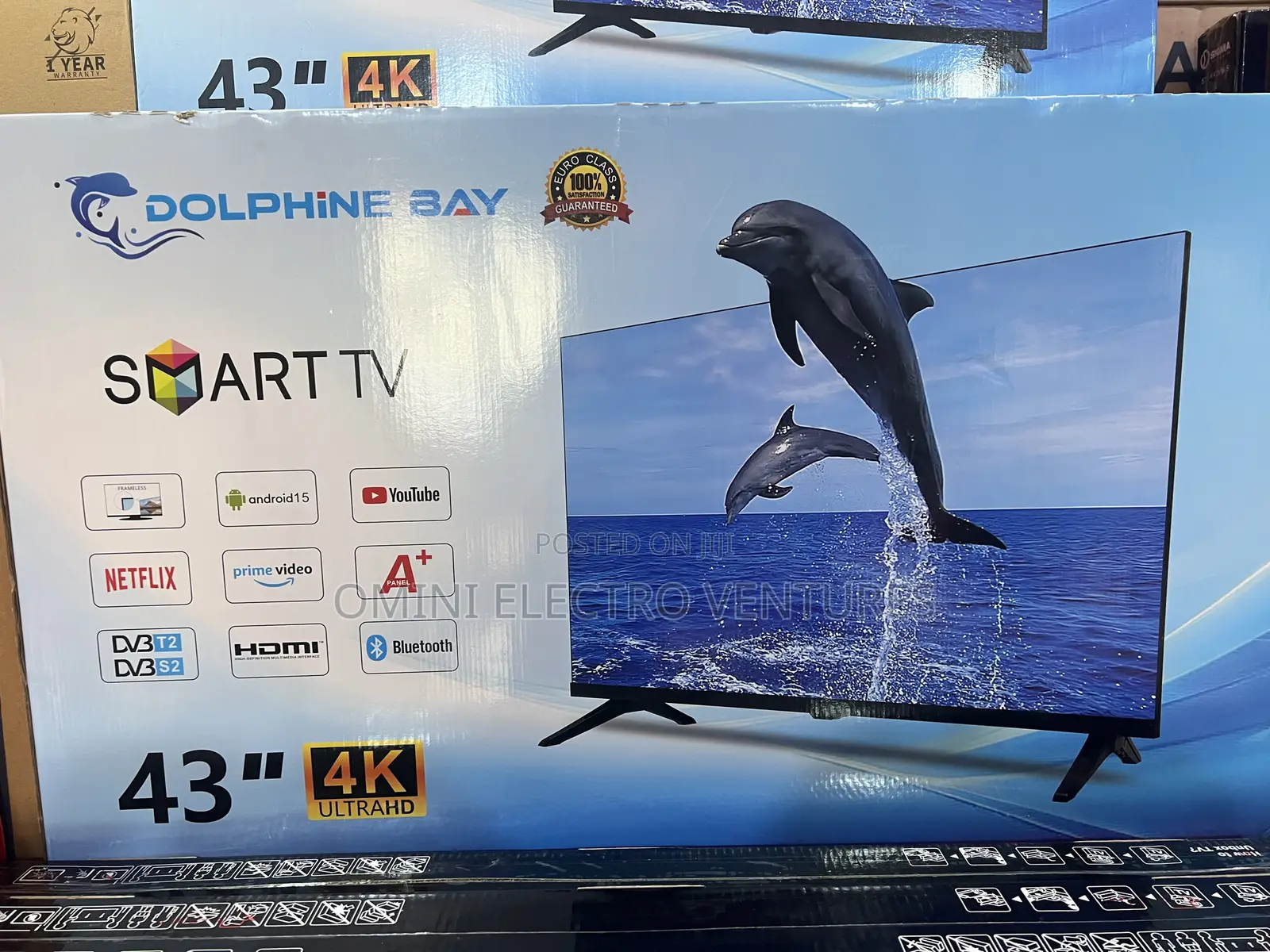 All New 43 Smart Dolphine Bay Tv
