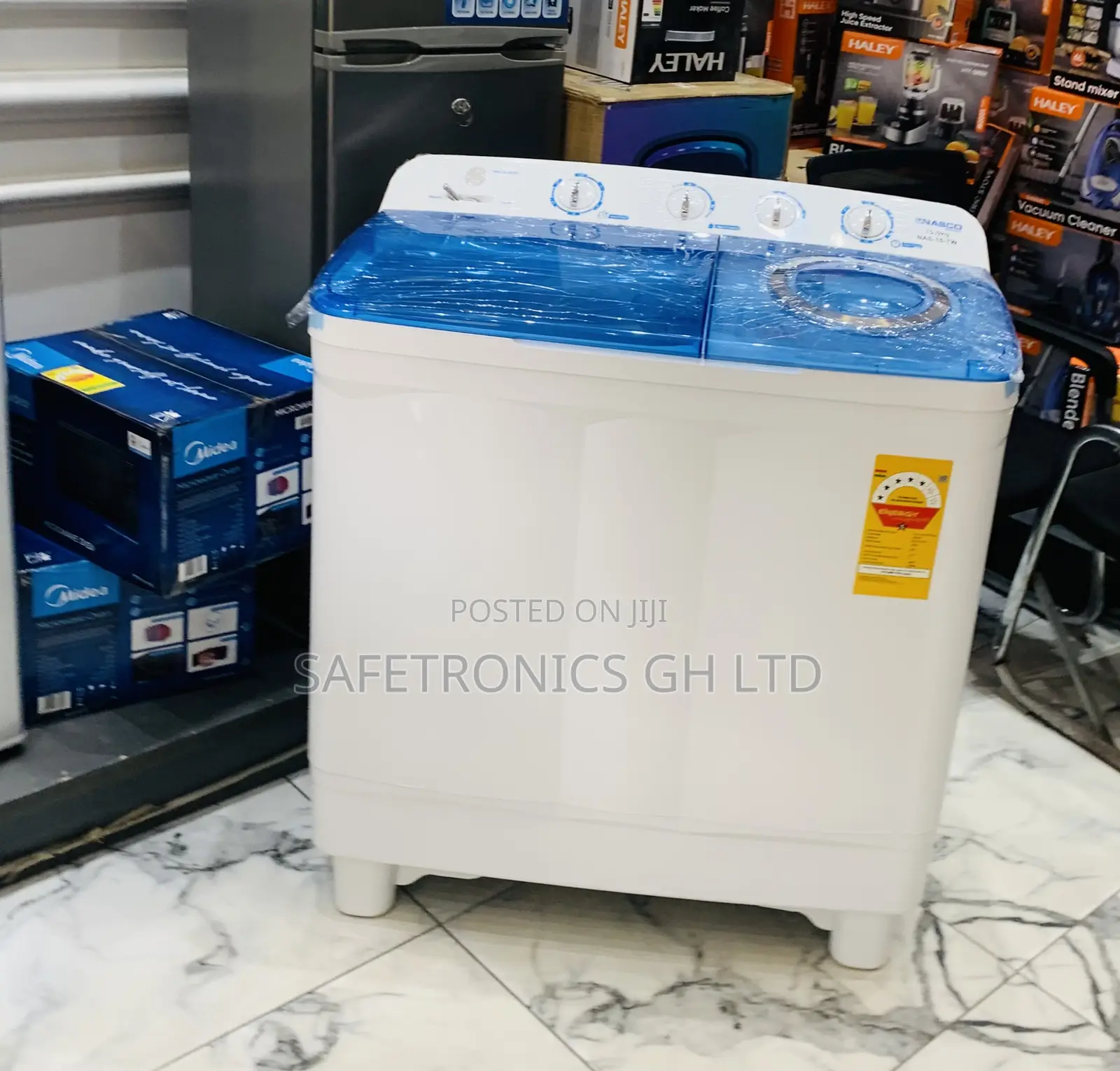 High Quality Nasco 15kg Twin Top Washing Machine