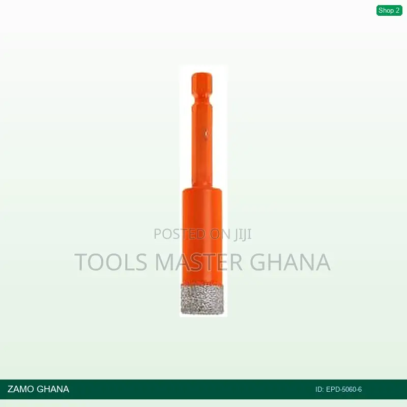 Electro Plated Drill 50/60mesh 6mm Orange Ref.120418-001 - Epd-5060-6