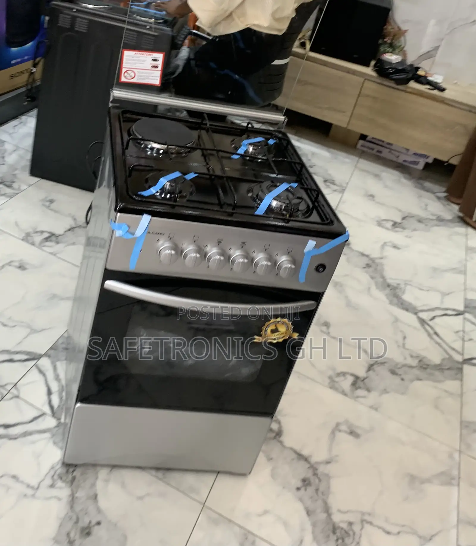 High Efficiency Volcano 50x50 Cooker - 2 Gas.2 Electric