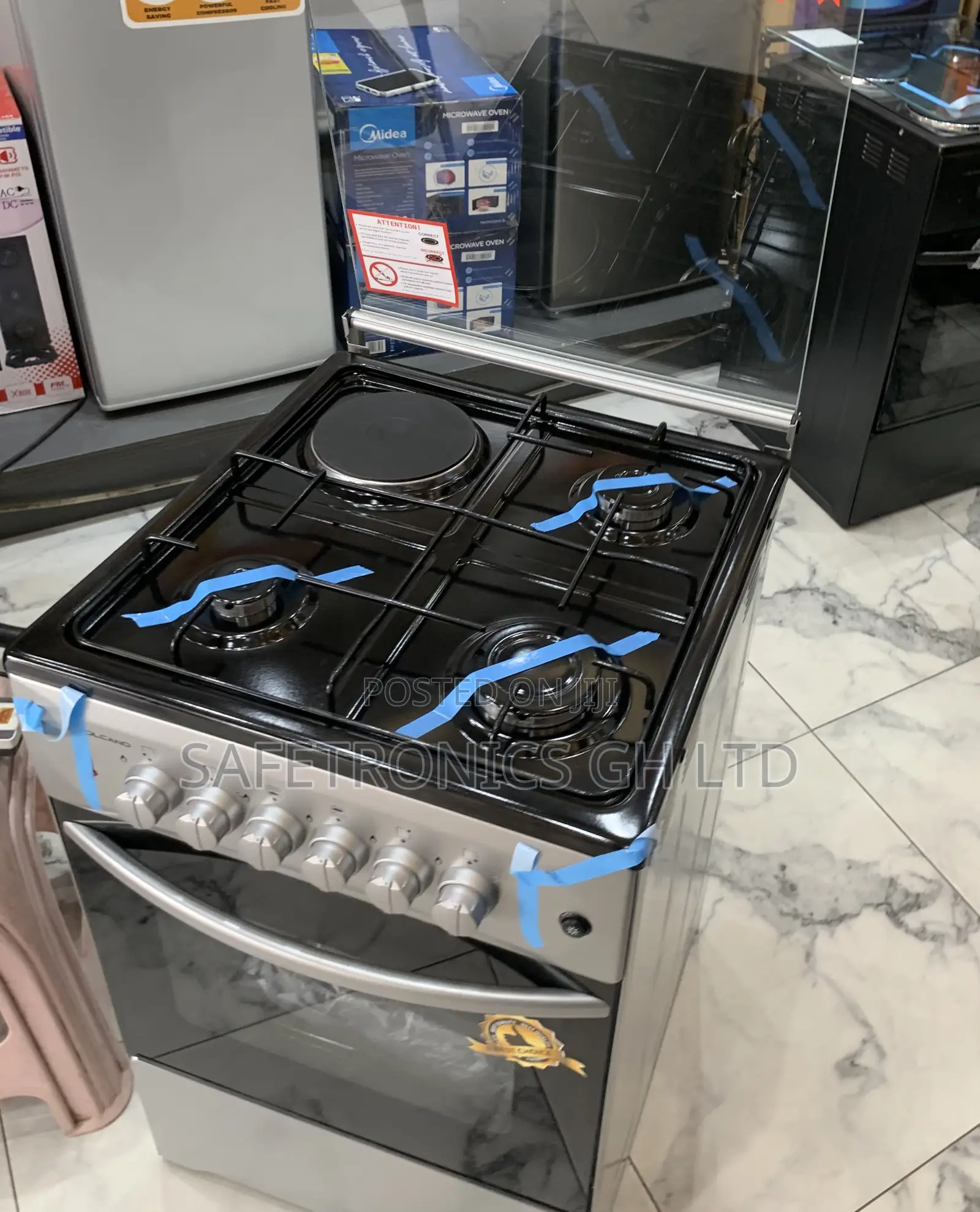 Check Out Volcano 50x50 Cooker - 3 Gas 1 Electric