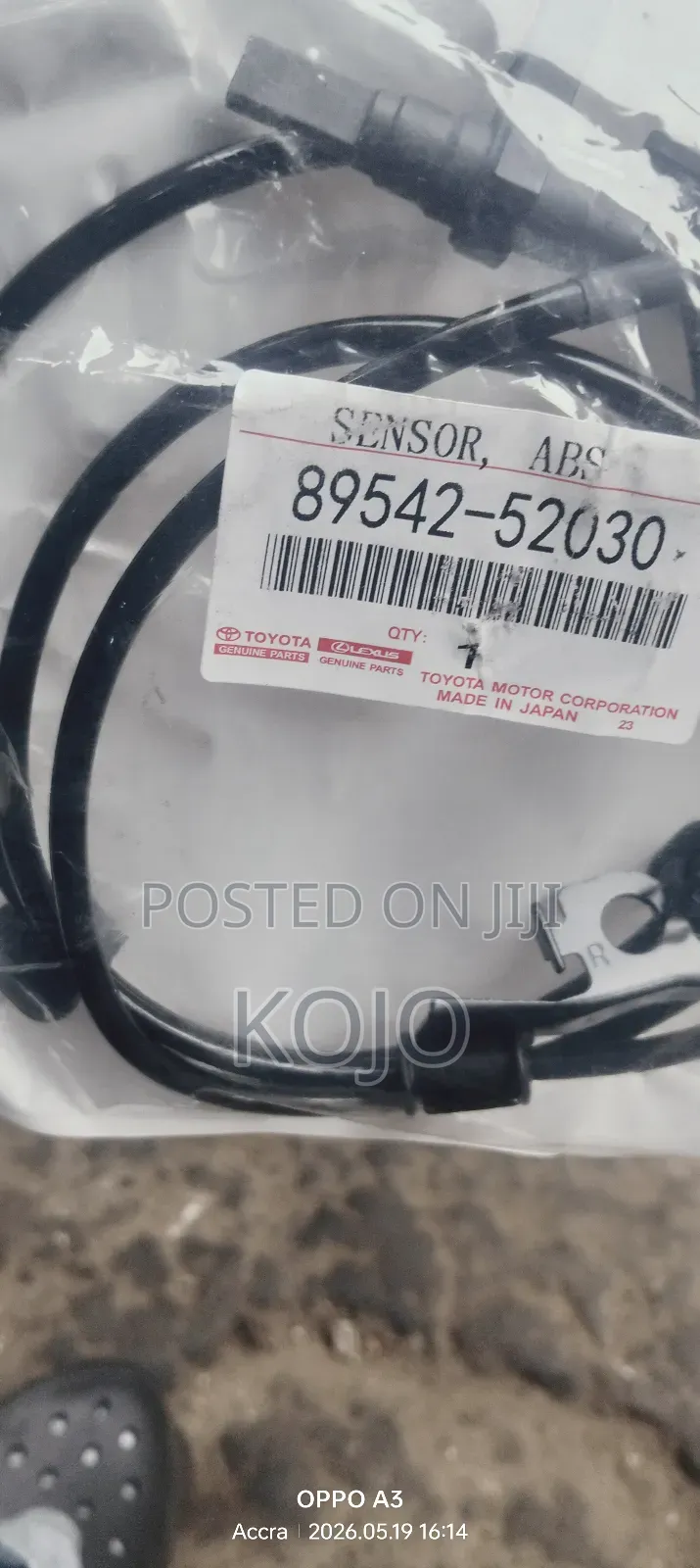 Toyota Vitz Abs Sensor