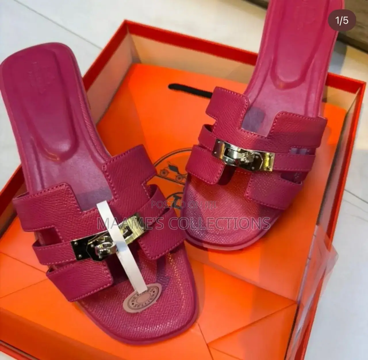 Original Hermes Oran Sandals / Slippers( in a Box)