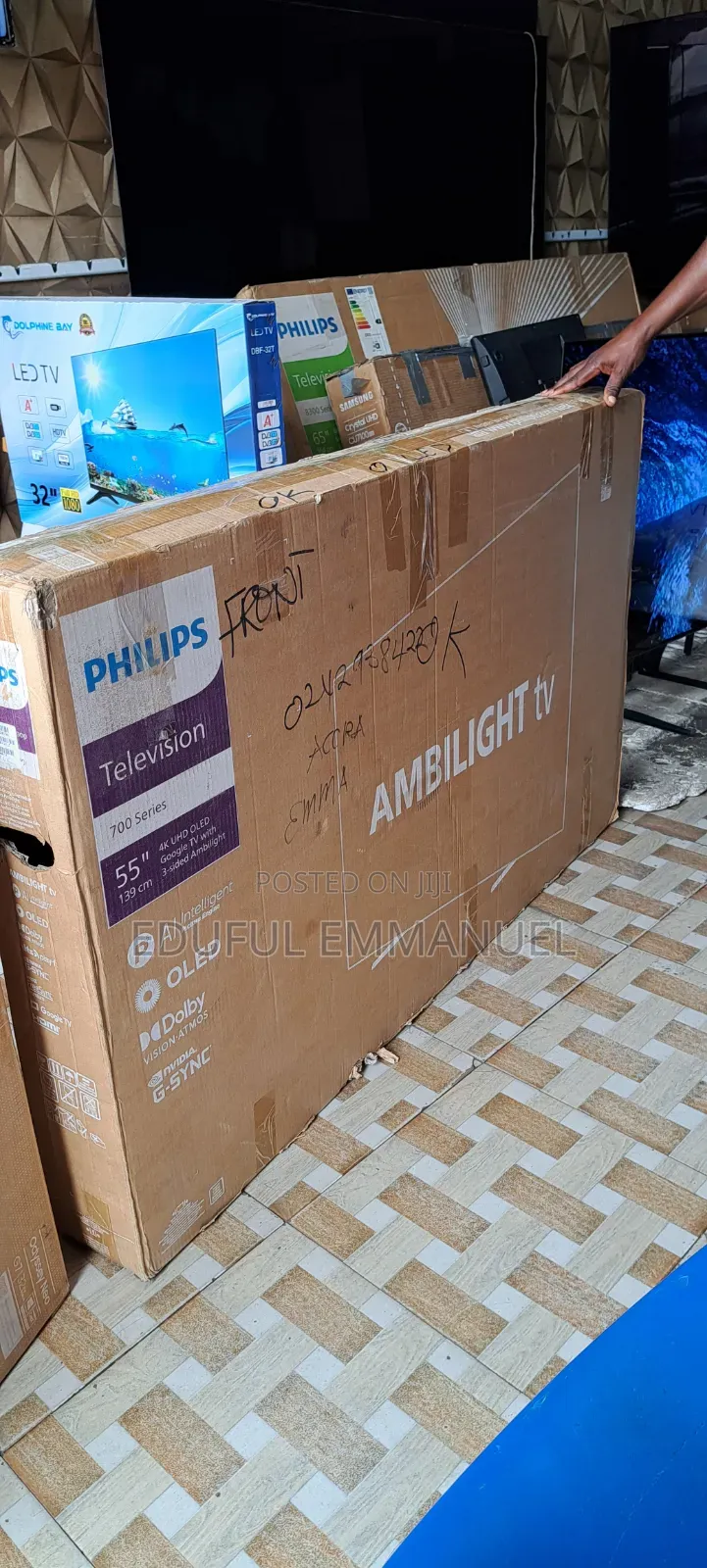 Philips 55" Oled Android Uhd Smart With Bowers Wilkins Soundbar