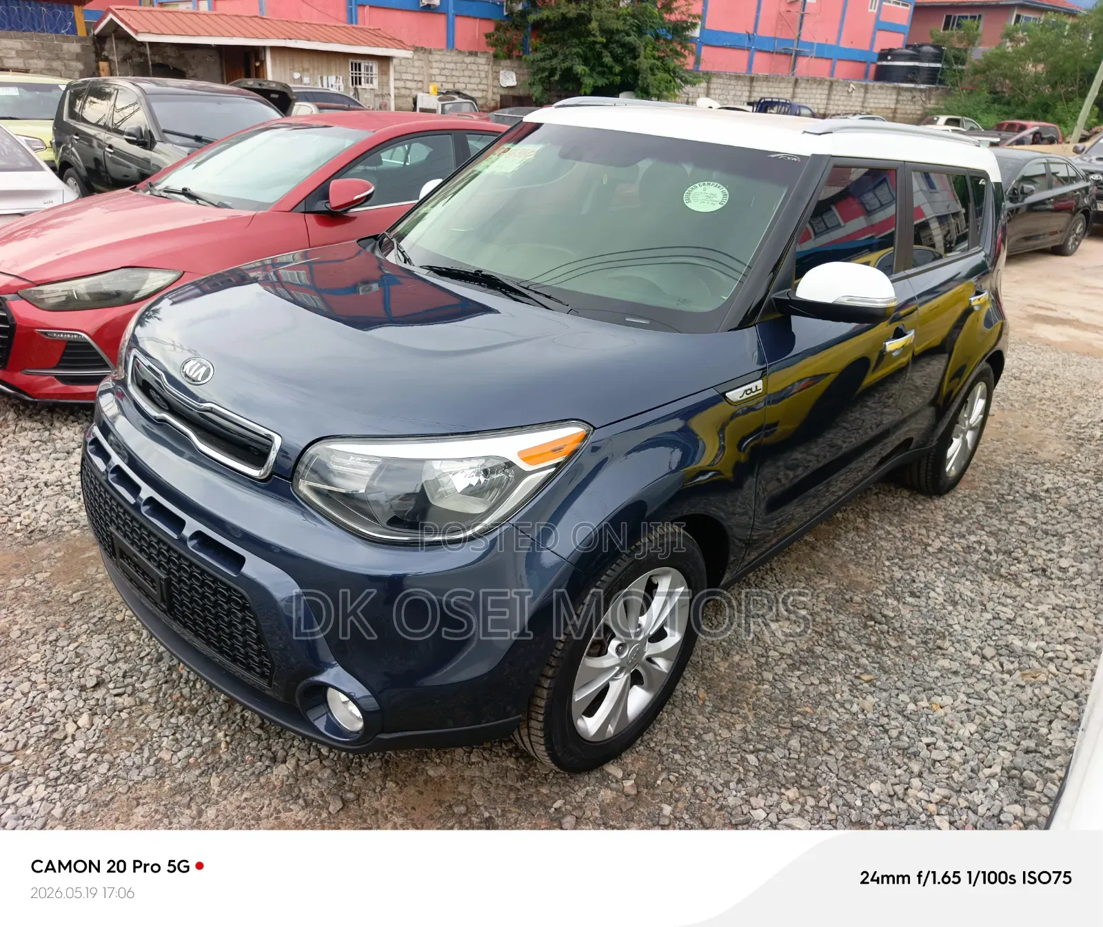 Kia Soul Hatchback 2016 Blue