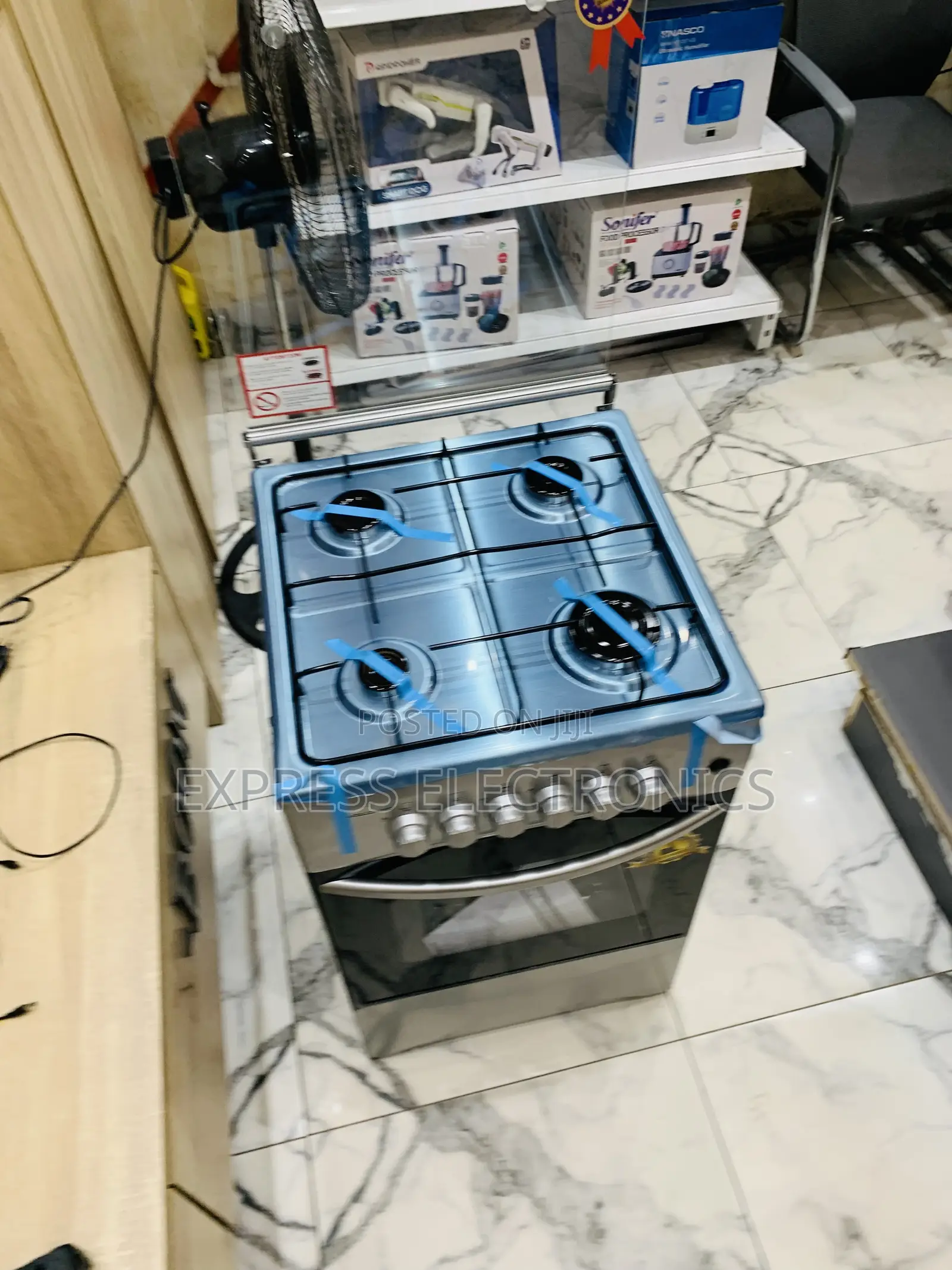 Place Your Order for Volcano Gas Cooker Oven 4burner 50/50