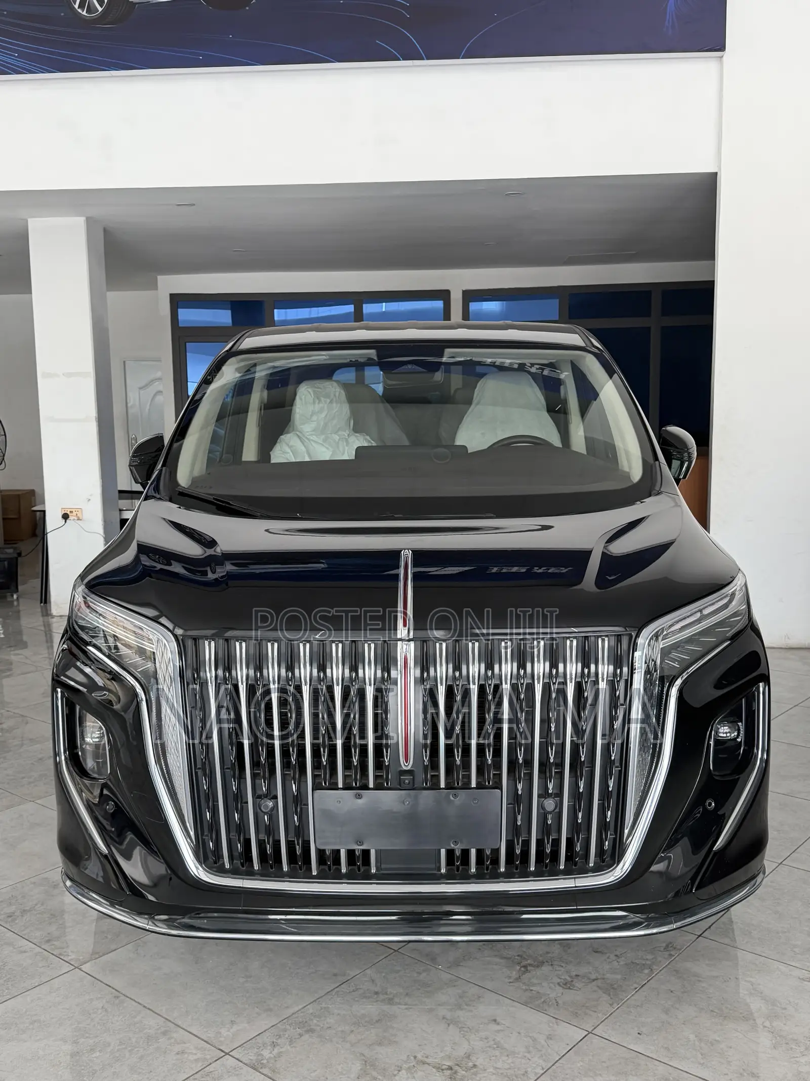 New Hongqi E-HS9 Flagship 2025 Black