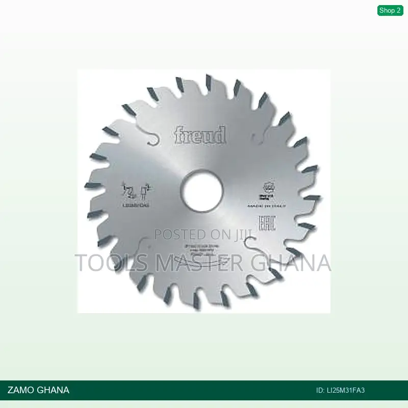 Freud Disc 125x3.1x20 Z24 Saw Blade F03fs02623-000 - Li25m31fa3
