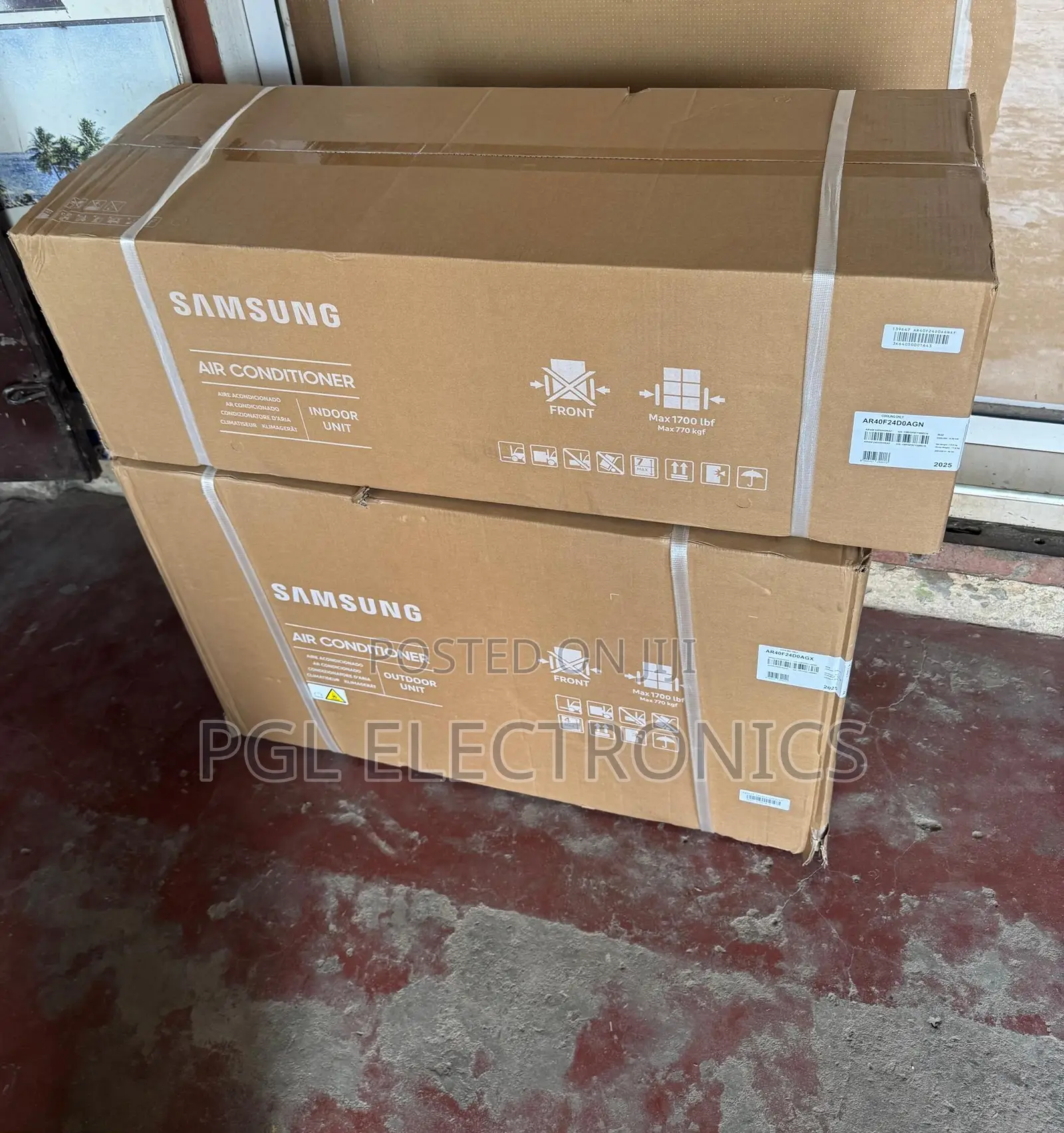 Samsung All New 2.5hp R32 E-Inverter Air Condition Ar40f18d0ag/Af