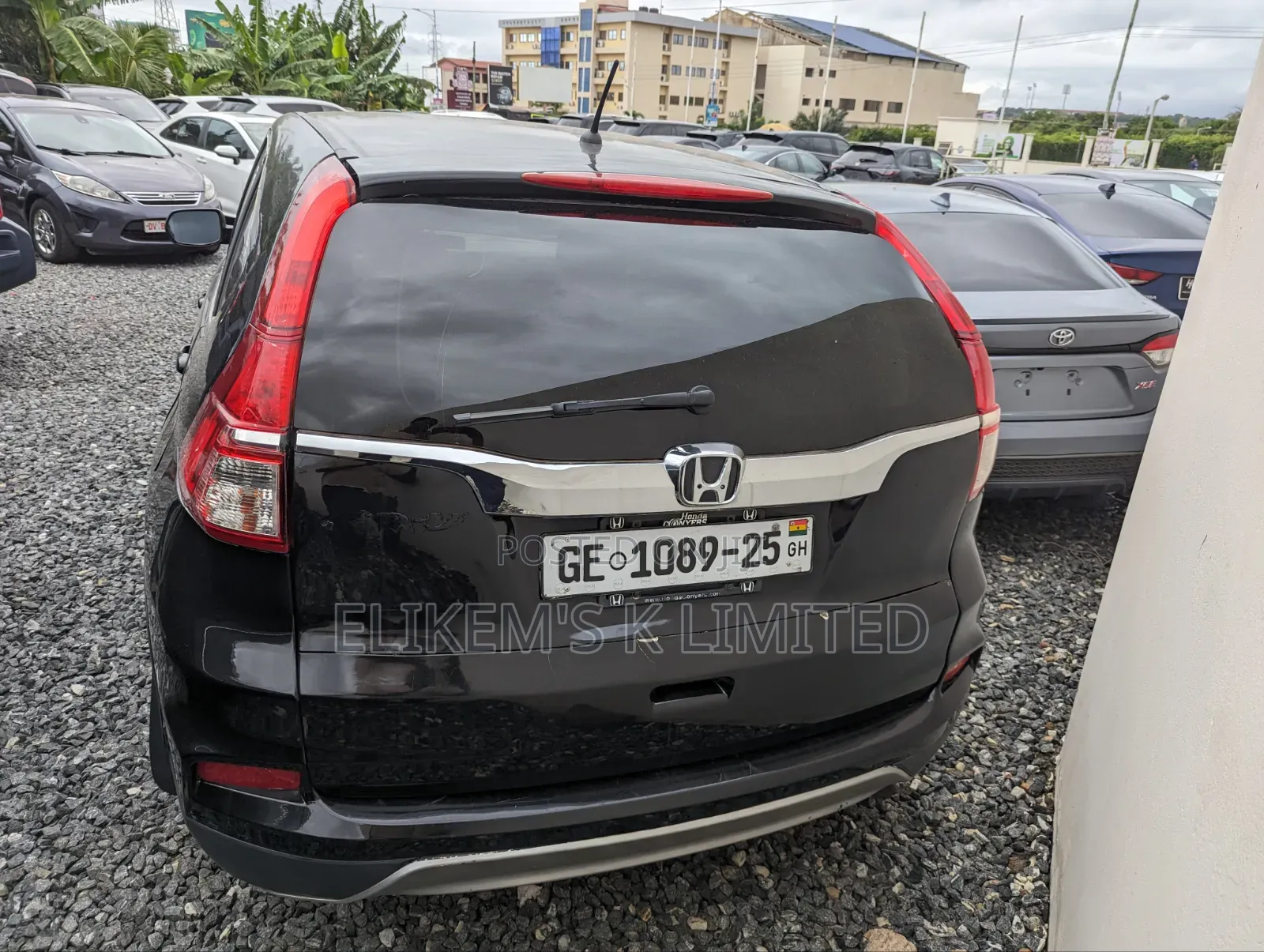 Honda CR-V EX-L 4dr SUV (2.4L 4cyl CVT) 2015 Black