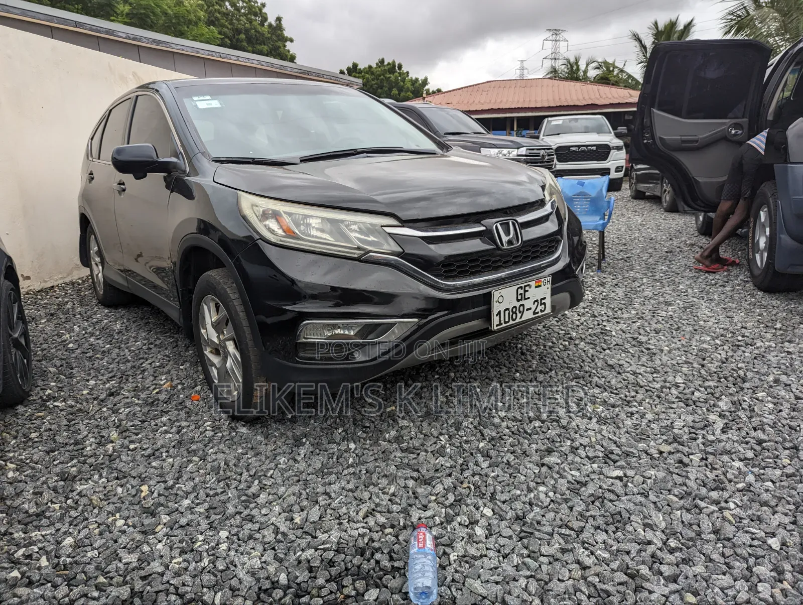 Honda CR-V EX-L 4dr SUV (2.4L 4cyl CVT) 2015 Black