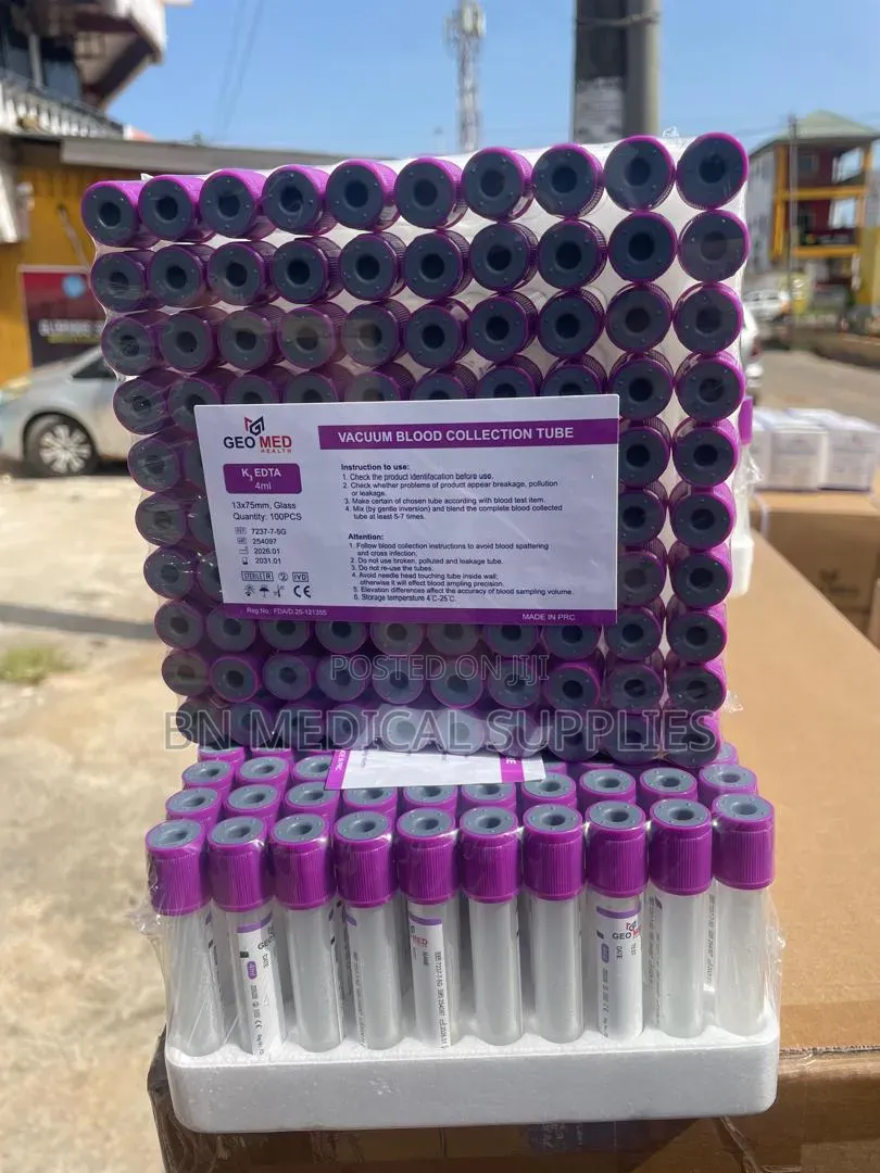 Edta Test Tubes