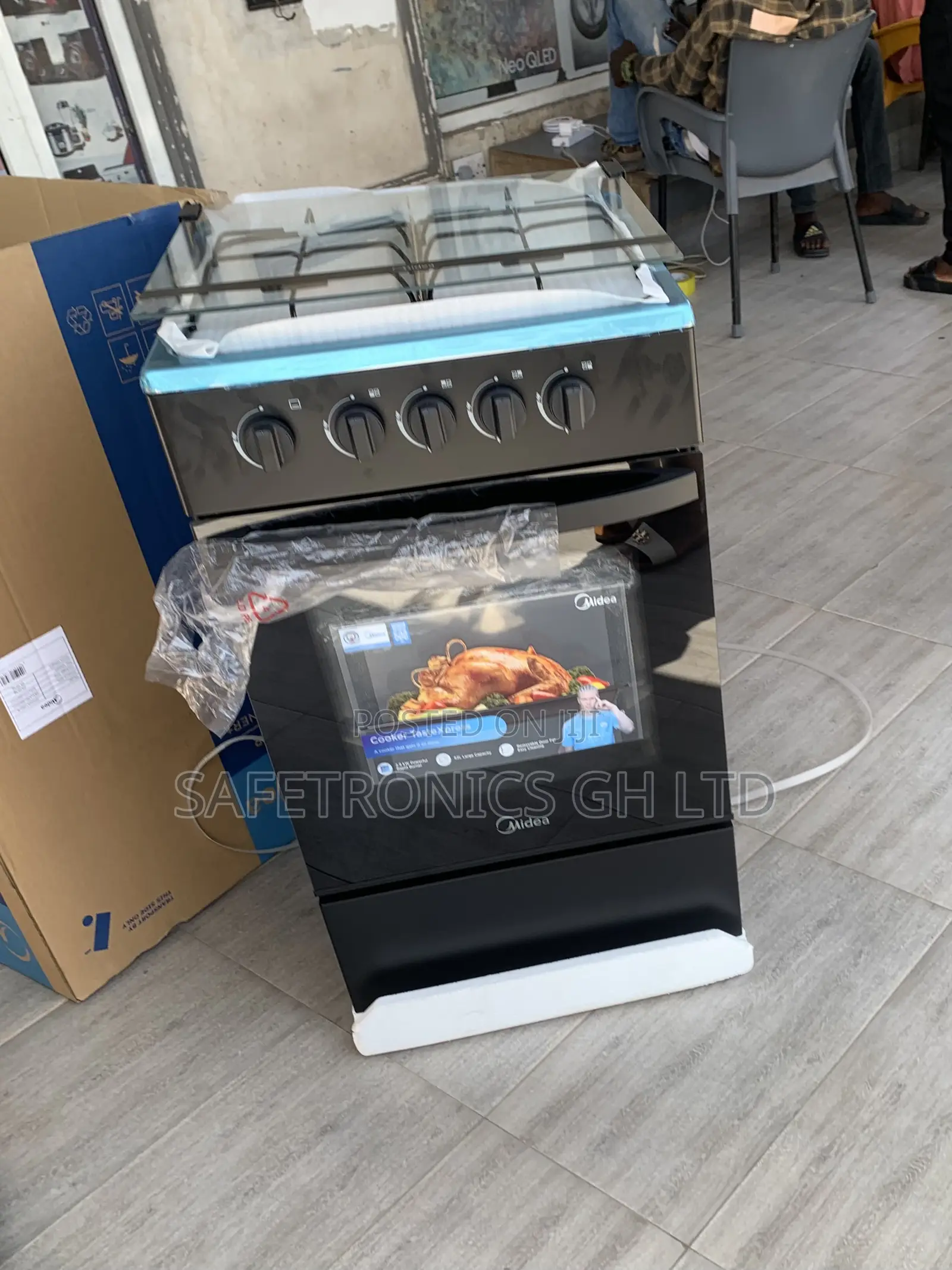 Try Recommend Good Midea 4 Burner Gas Cooker Lack Mirror