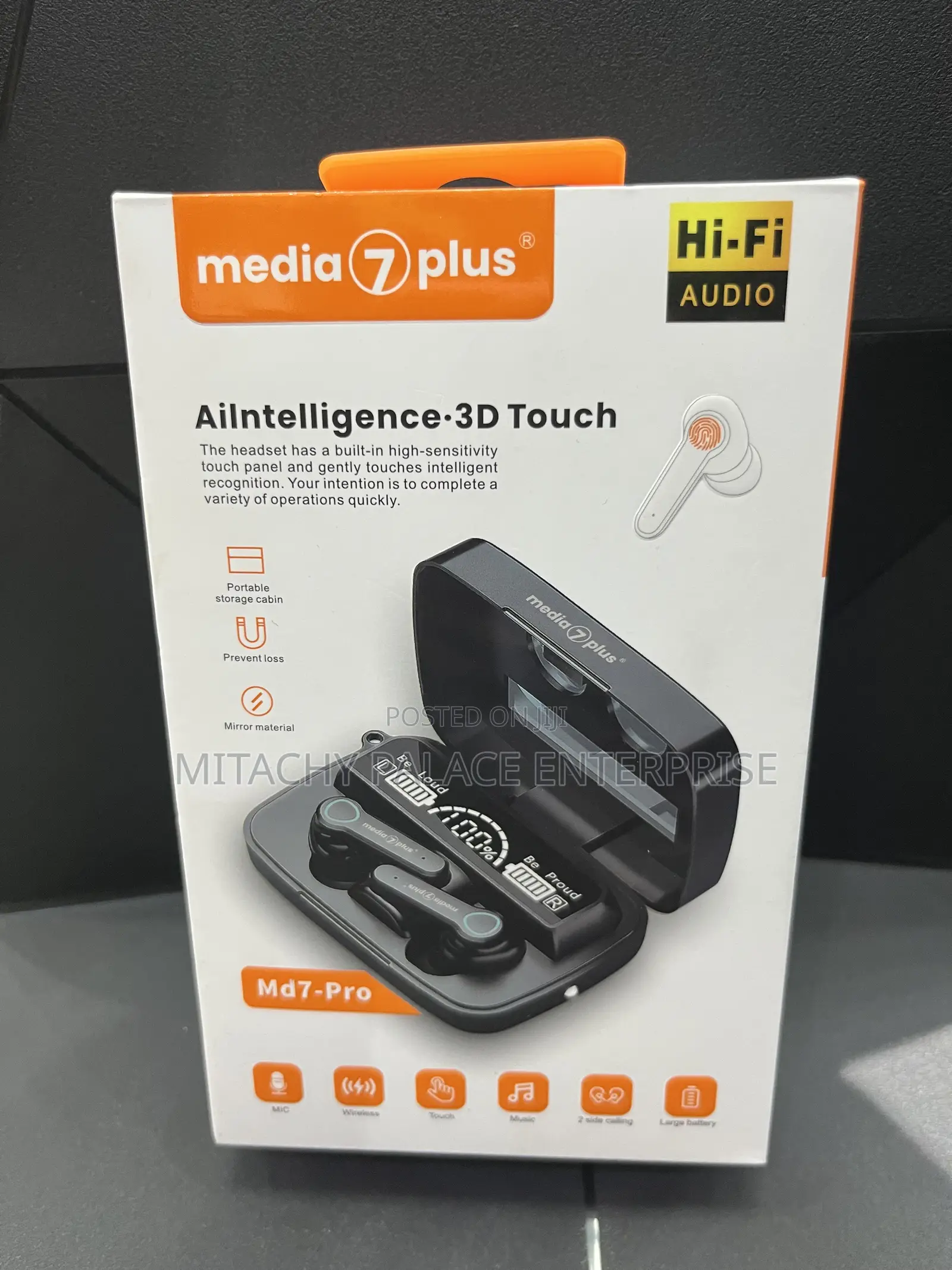 Media 7 Plus Bluetooth Earbuds