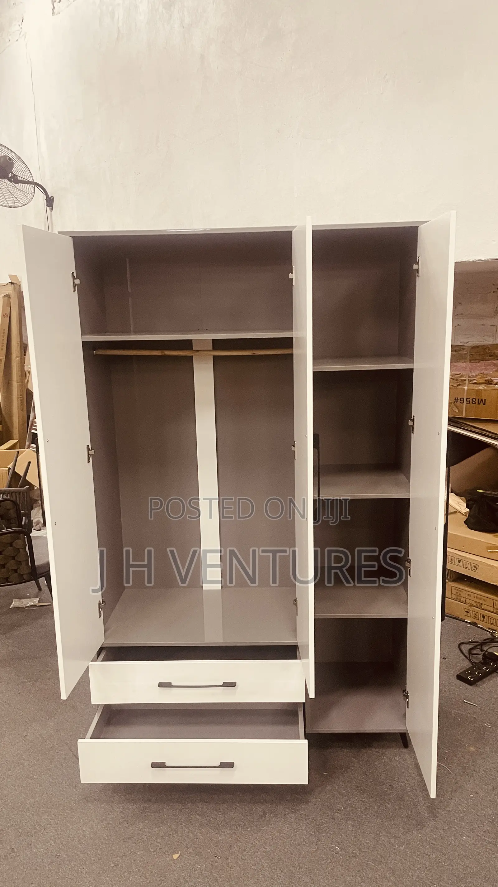Wooden Wardrobe ( W053)