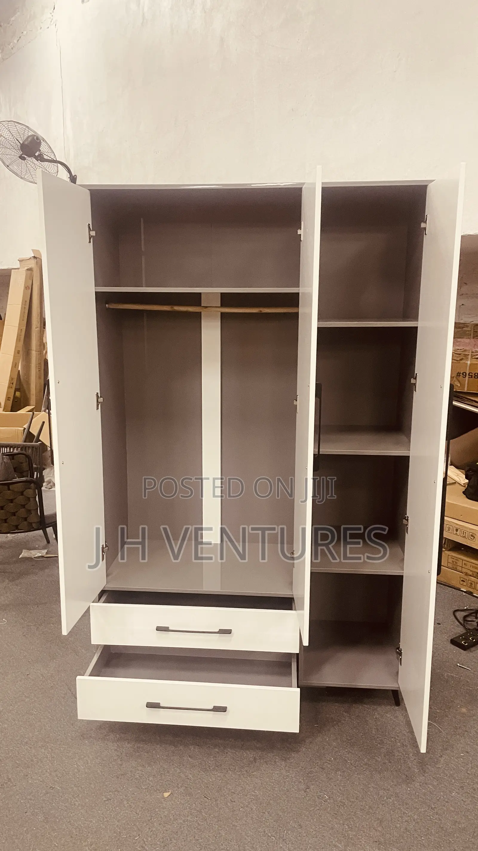 Wooden Wardrobe ( W053)