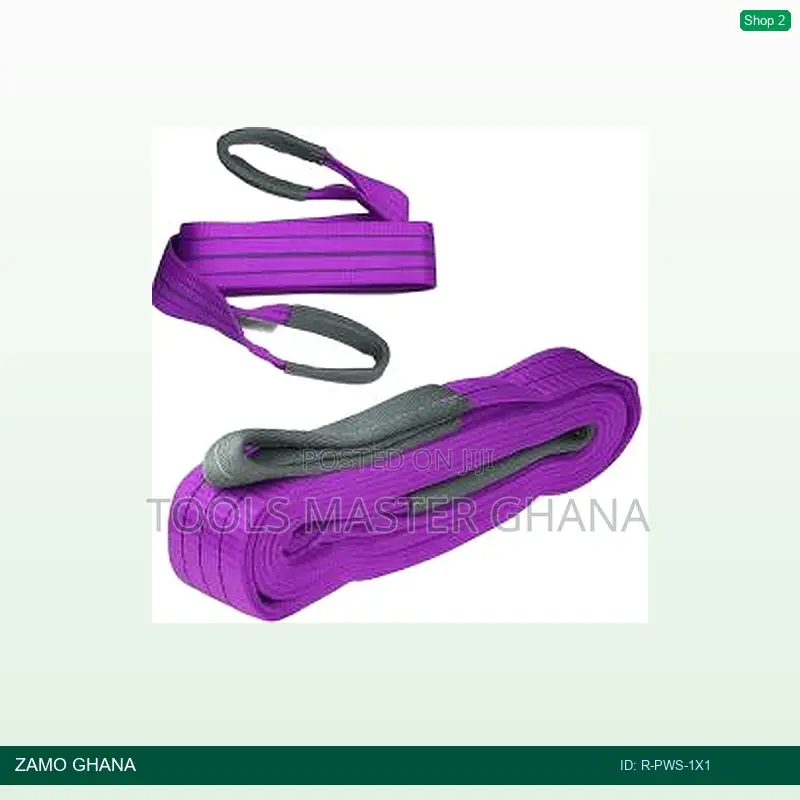 1tx1m Polyester Webbing Sling - R-PWS-1x1