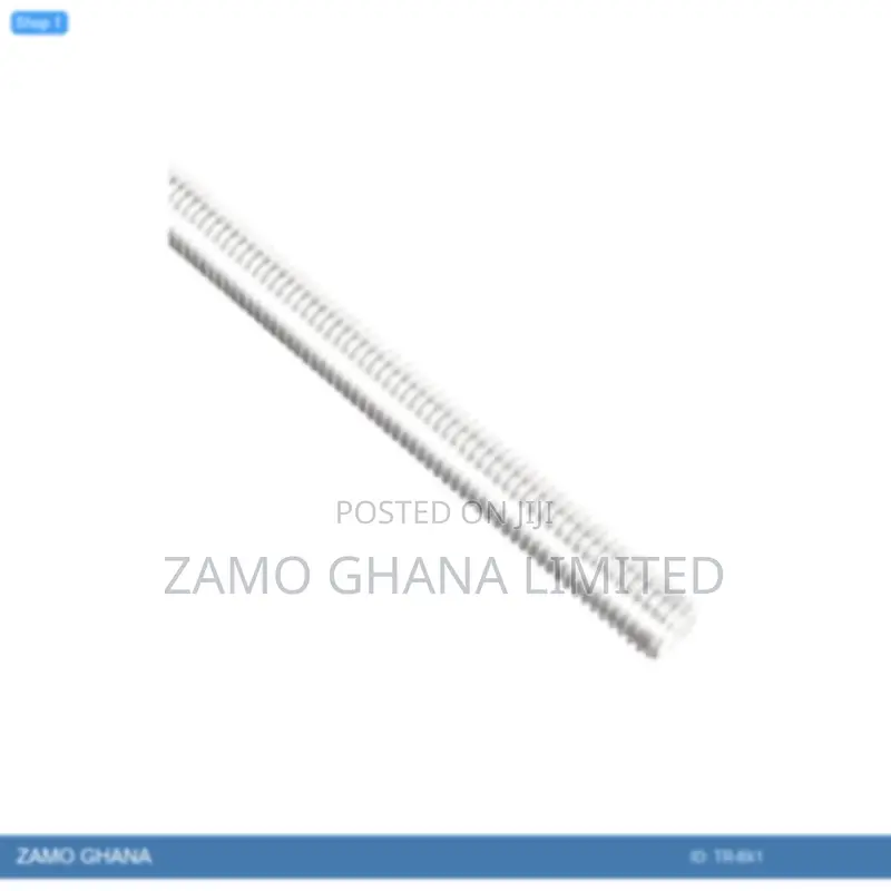 Threaded Rod 8mm X 1m (1 Meter) - Tr-8x1