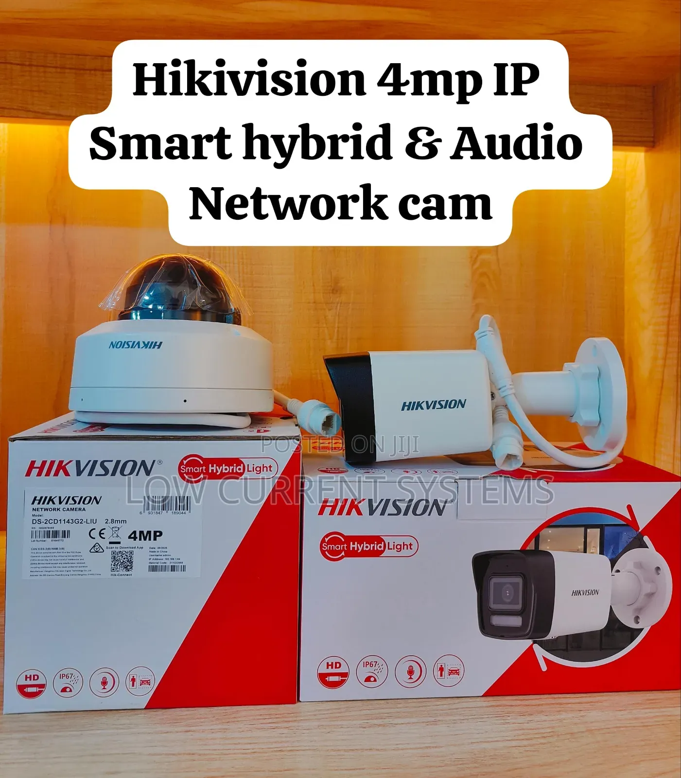 Hikivision 4mp Ip Hybrid With Audio Network Camere Ip Cameras 1043g2