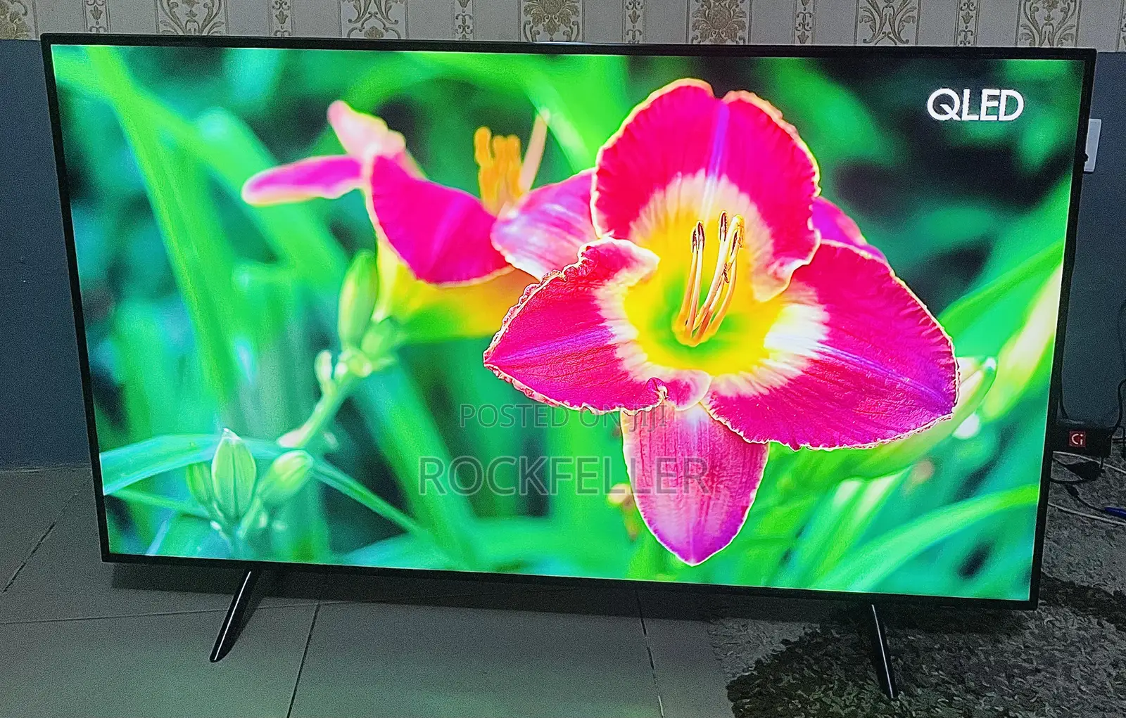 Uk Used Samsung Qled Uhd HDR Smart Digital Satellite Airslim 50 Inches