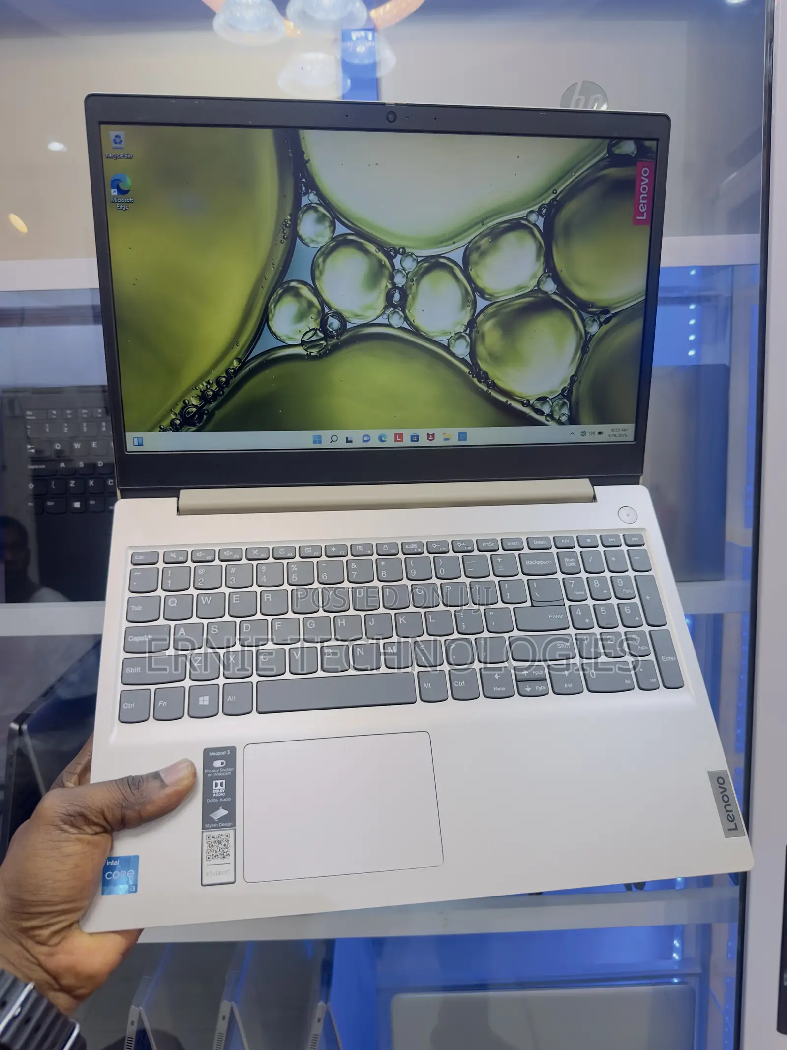Laptop Lenovo Ideapad 3 8GB Intel Core i3 SSD 256GB
