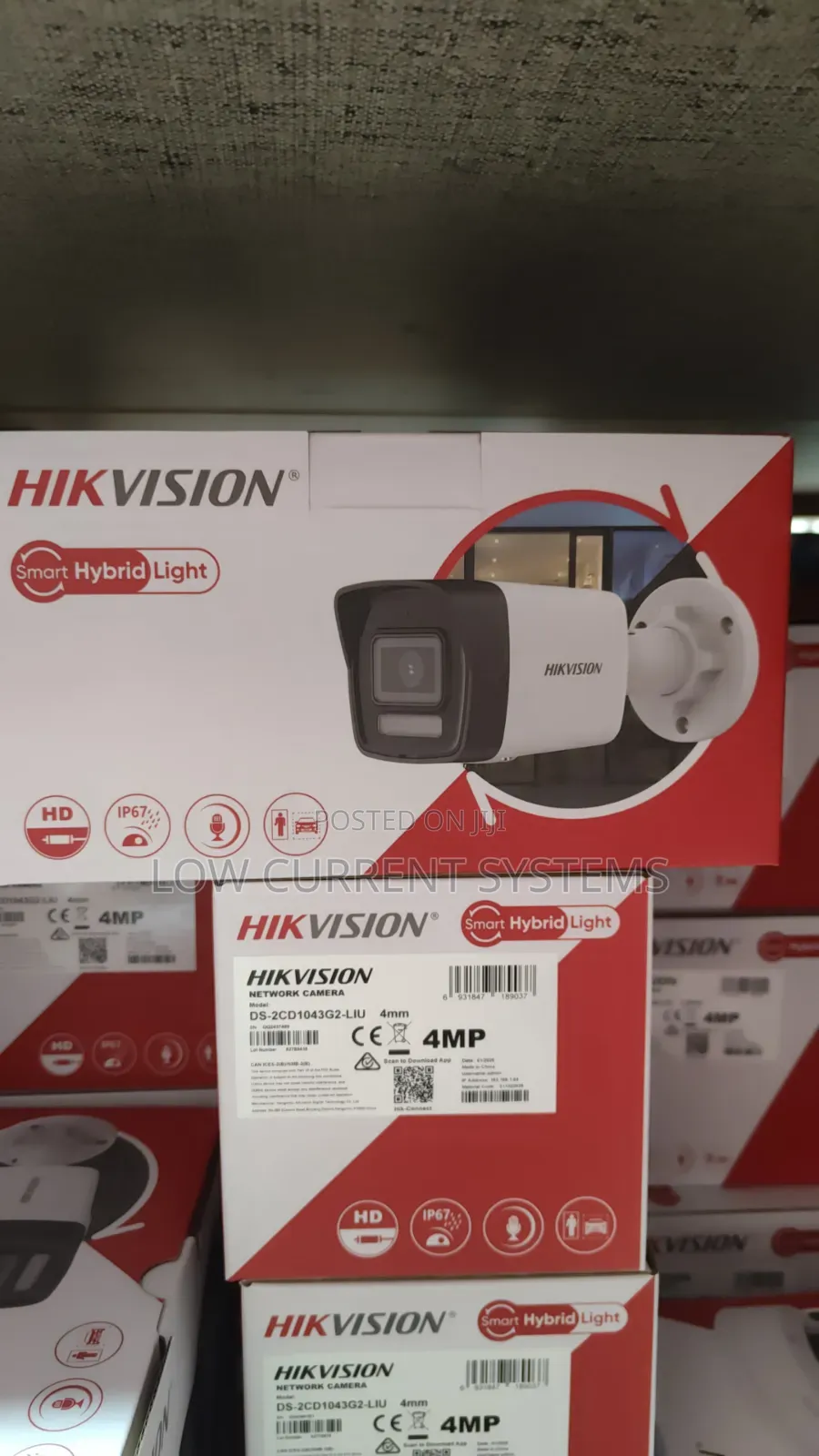 Hikivision 4mp Ip Hybrid With Audio Ds-2cd1043g2-Liu Ds-2cd1143g2-Liu