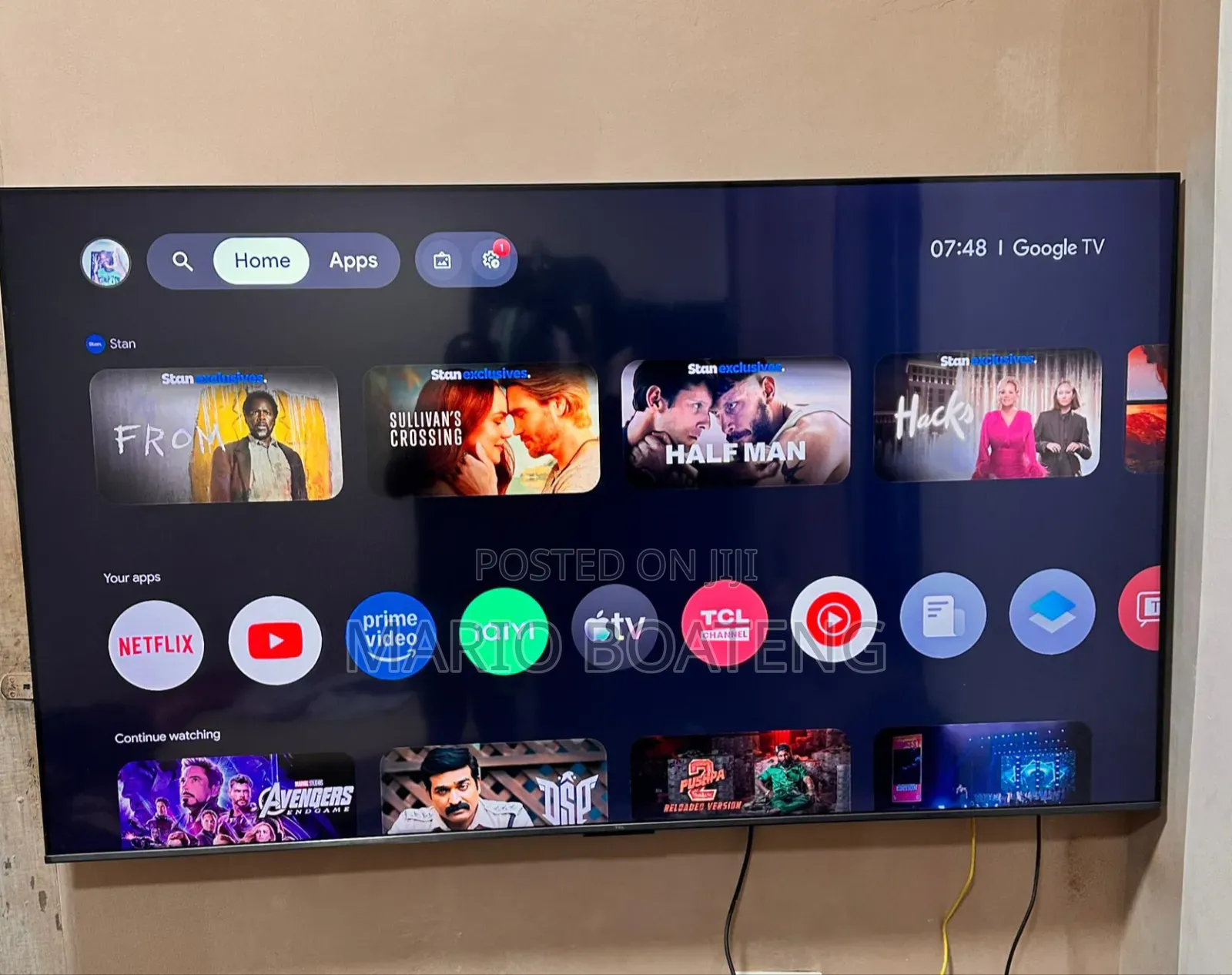 Uk Used TCL Mini Led Qled 75 Inches