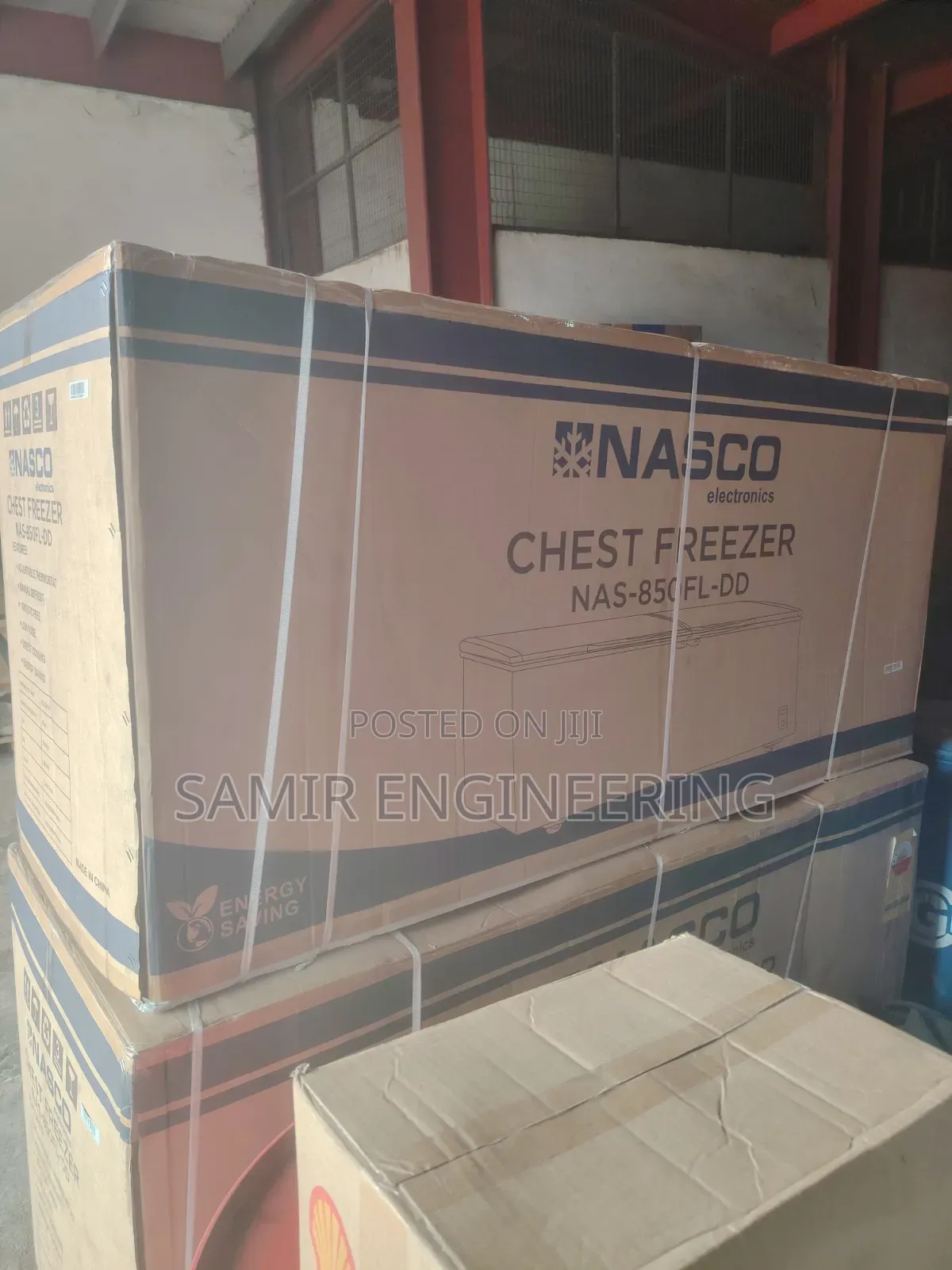 Nasco 600l Double Door Chest Freezer (Nas-850fl-Dd) – Heavy Duty