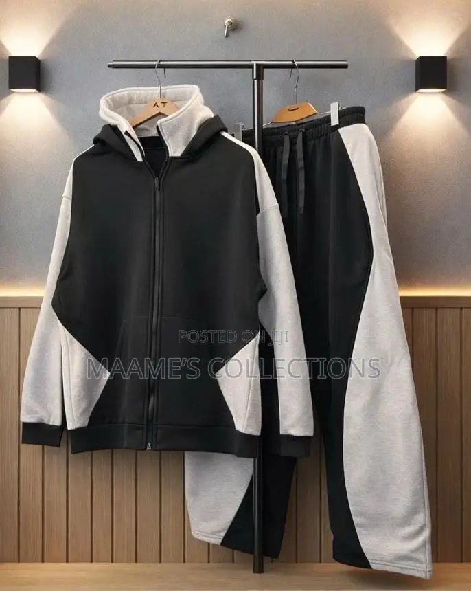 Pockman Men’S Cotton Fleece Colorblocked Hoodies