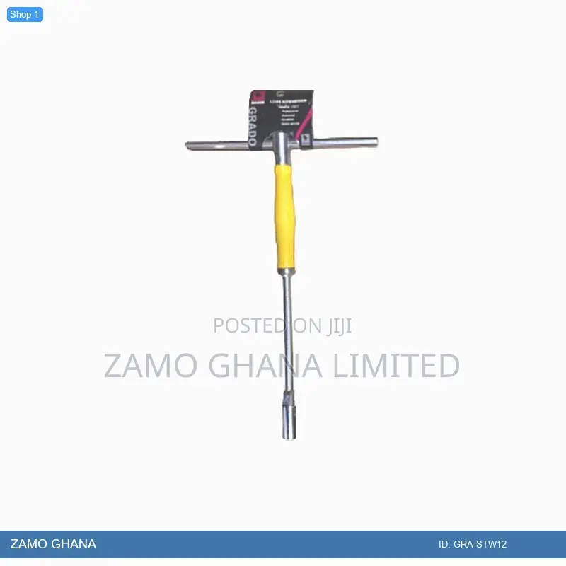 Sliding T Wrench 12mm Spanner - Gra-Stw12
