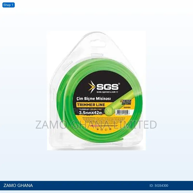 Trimmer Line 1.2mm X 15 Meter Round Type - Sgs4300