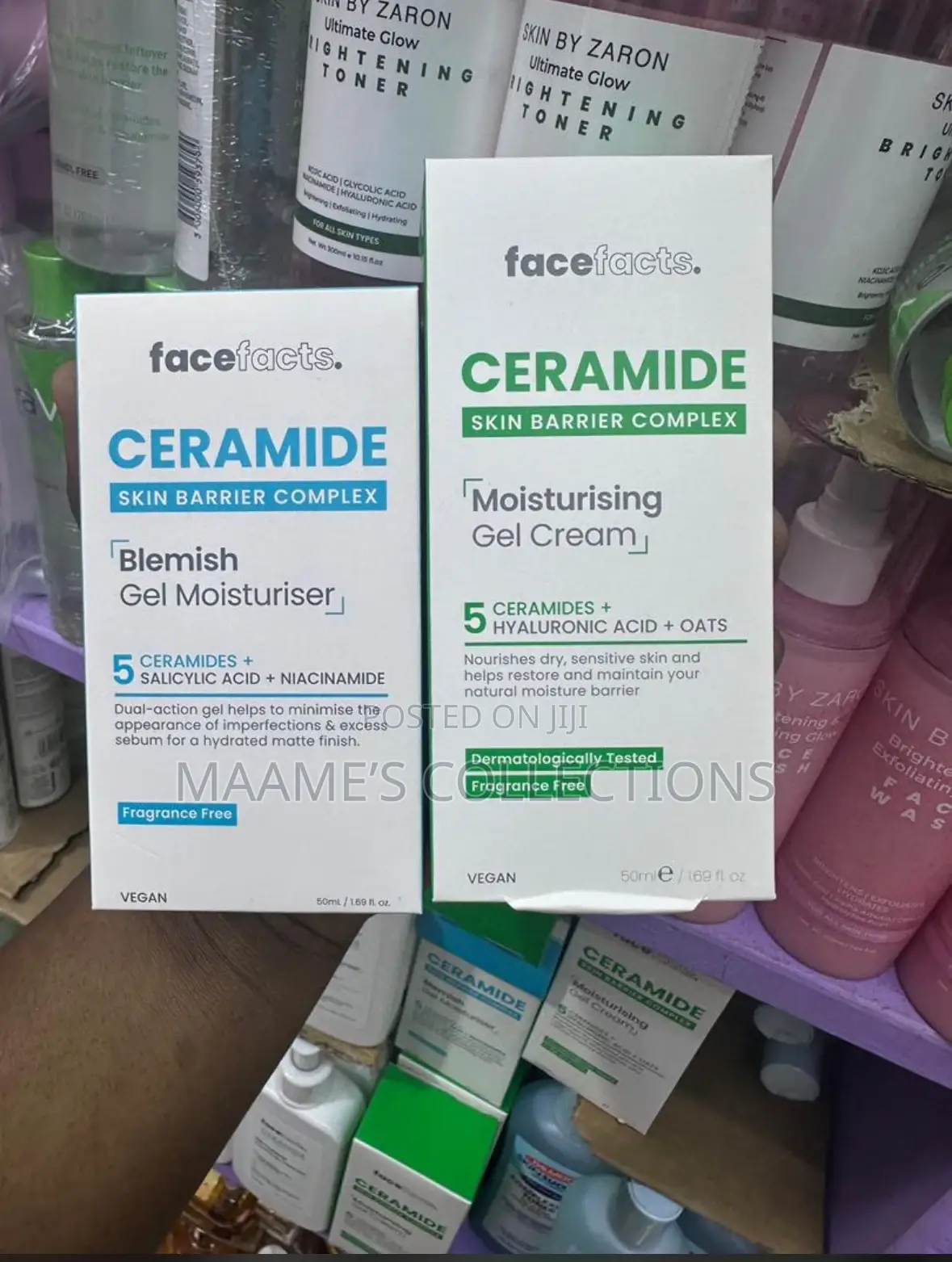Face Facts Ceramide Skin Barrier Complex Moisturising Gel Cream
