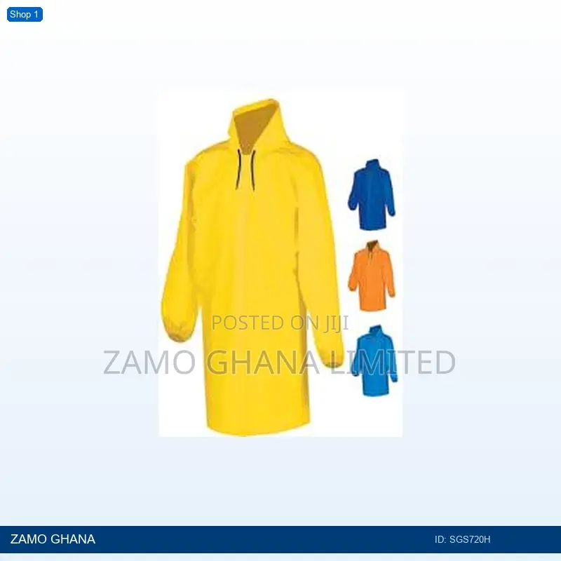 Raincoat Green Color - Sgs720h