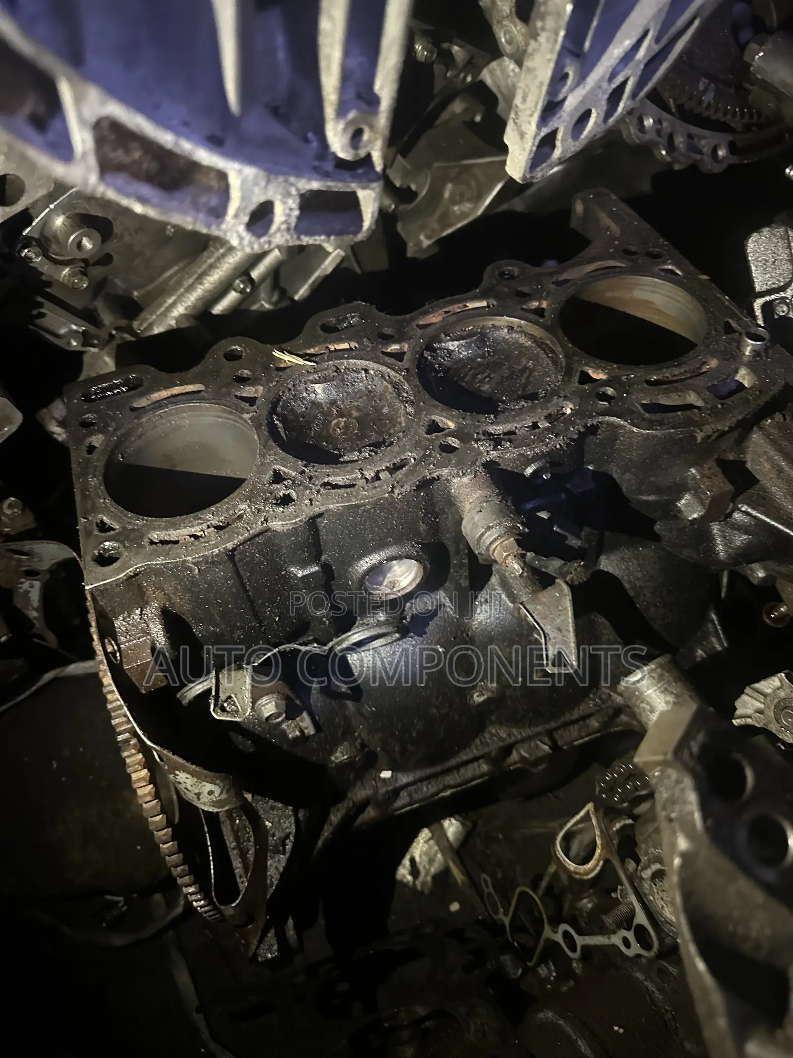 Toyota Vitz 4plugs Engine Half Block