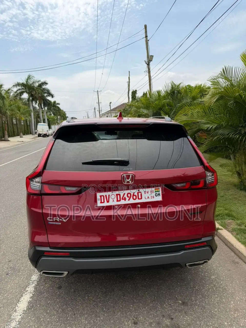 Honda CR-V 2024 Red