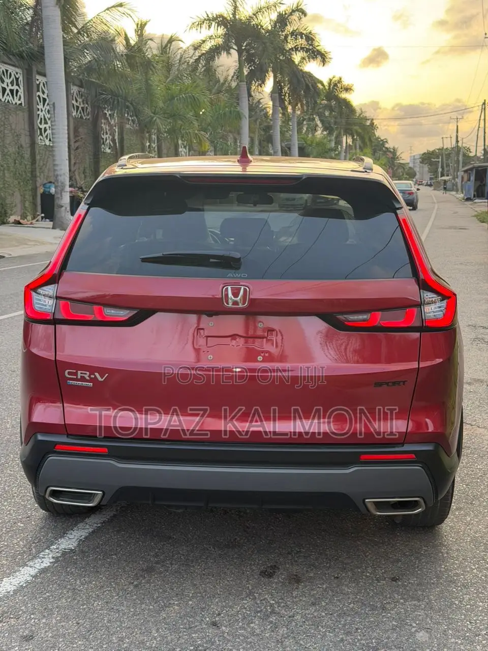 Honda CR-V 2024 Red