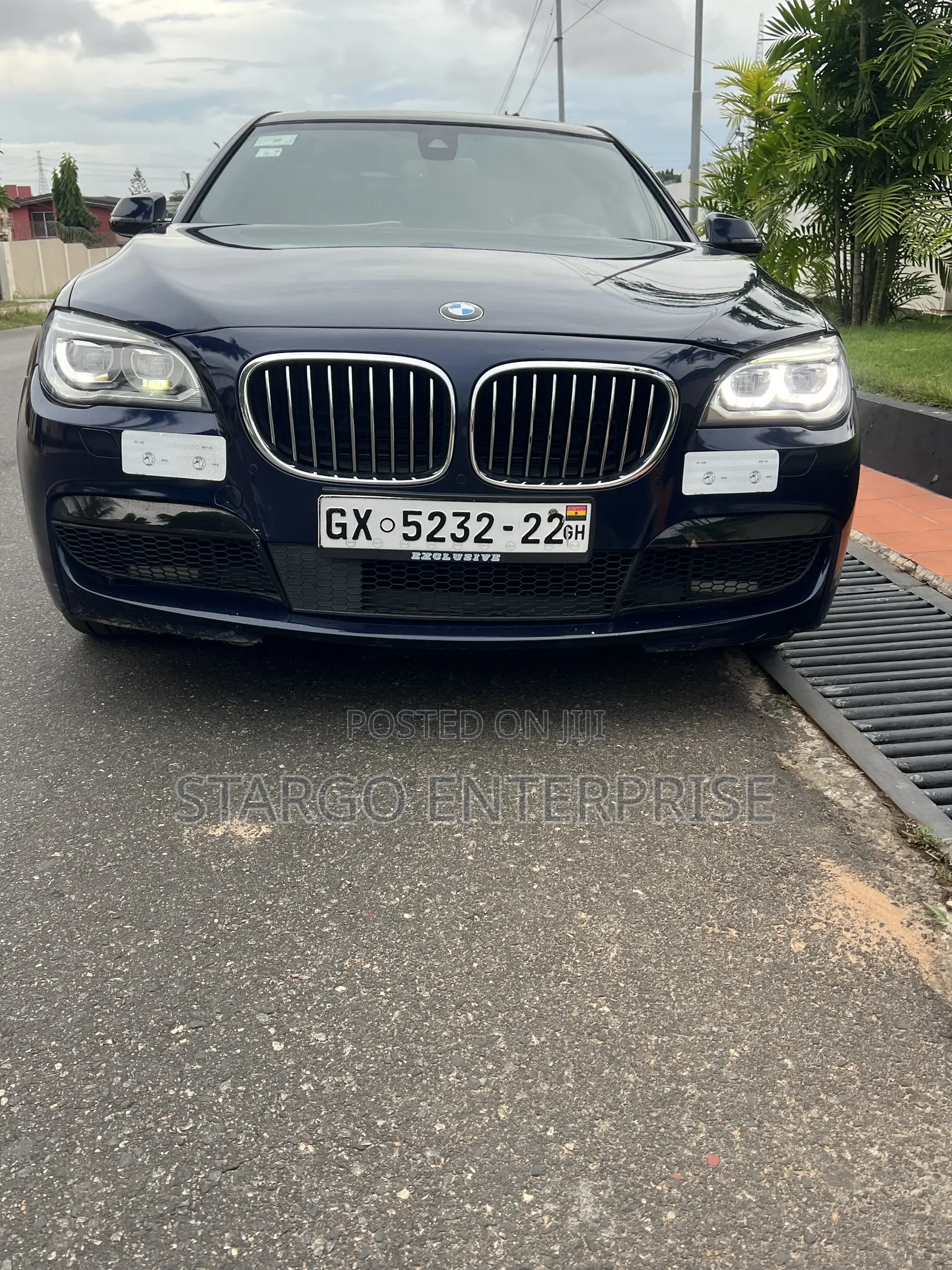 BMW 7 Series 750Li 4dr Sedan (4.4L 8cyl Turbo 8A) 2015 Blue