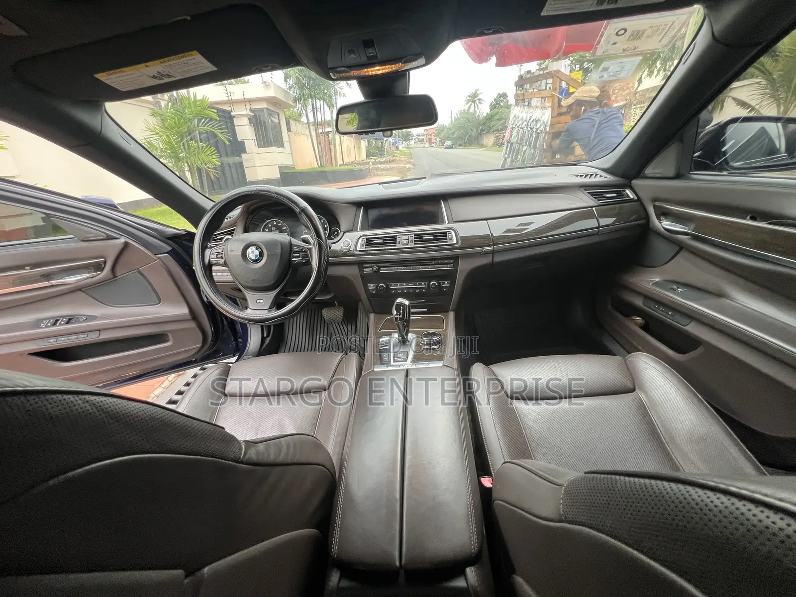 BMW 7 Series 750Li 4dr Sedan (4.4L 8cyl Turbo 8A) 2015 Blue
