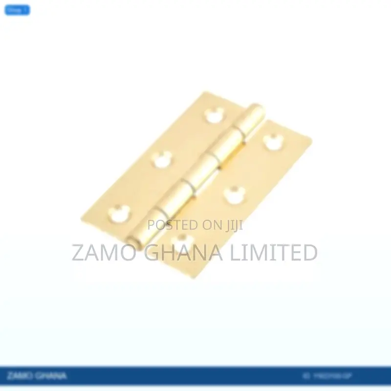 Gabastbi Door Hinges Gold Art.220/B 4x3.5 L/FHP (Gabasibi - Yw23100-Gp