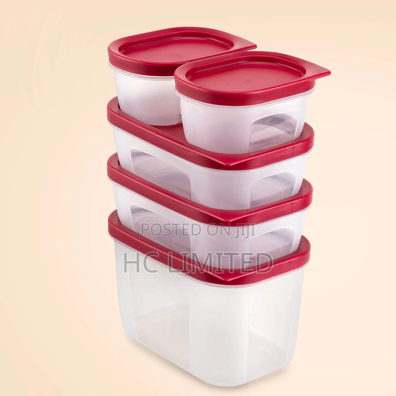 Decakila Food Container Set of 5 - Kmtt119r