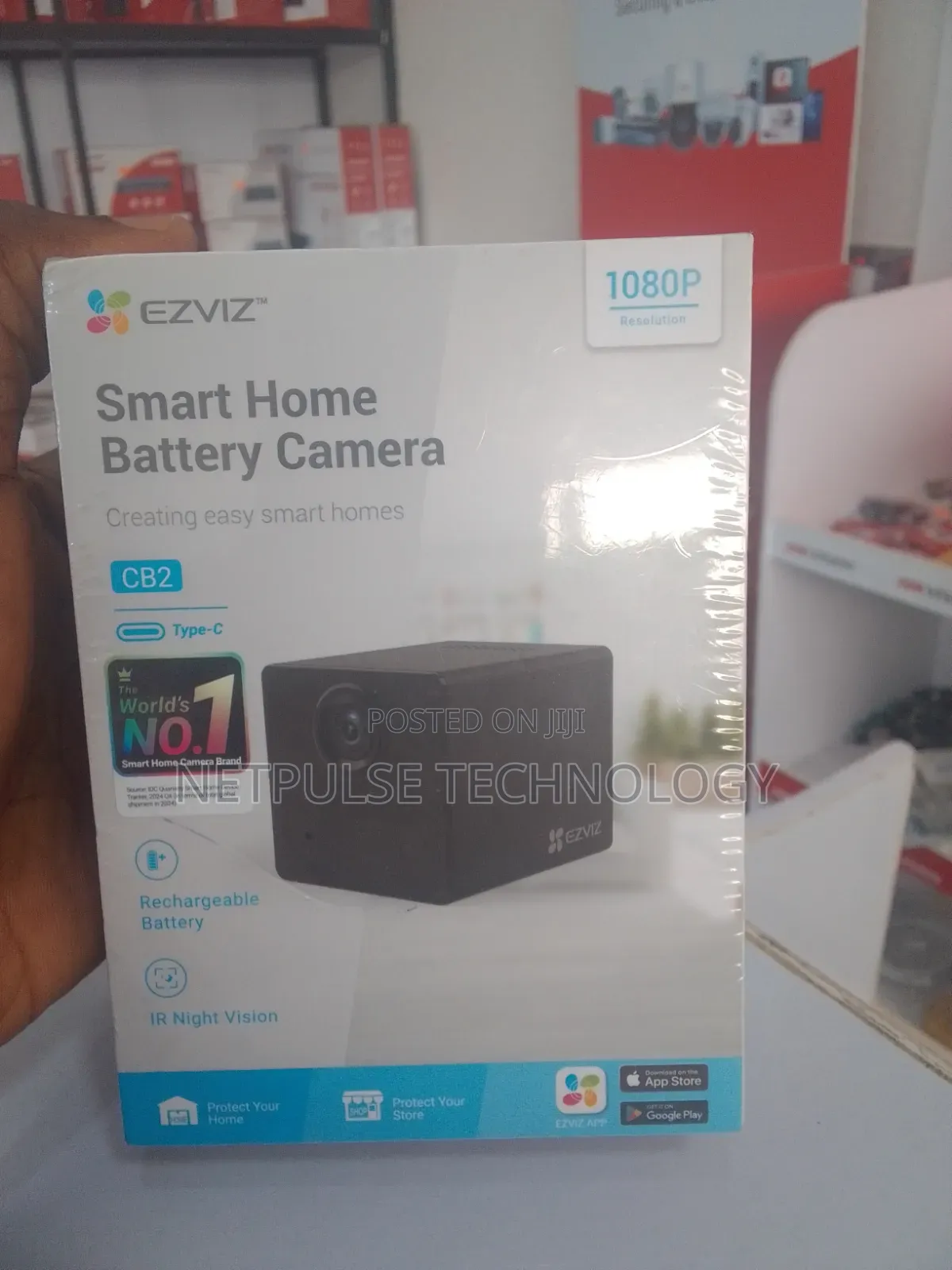 Ezviz Cs-Cb2 Smart Home Battery Camera