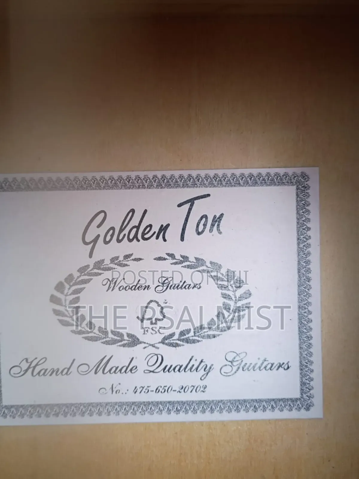 3/4 Classical Guitars Golden Ton, Tenson and Jose Ribera