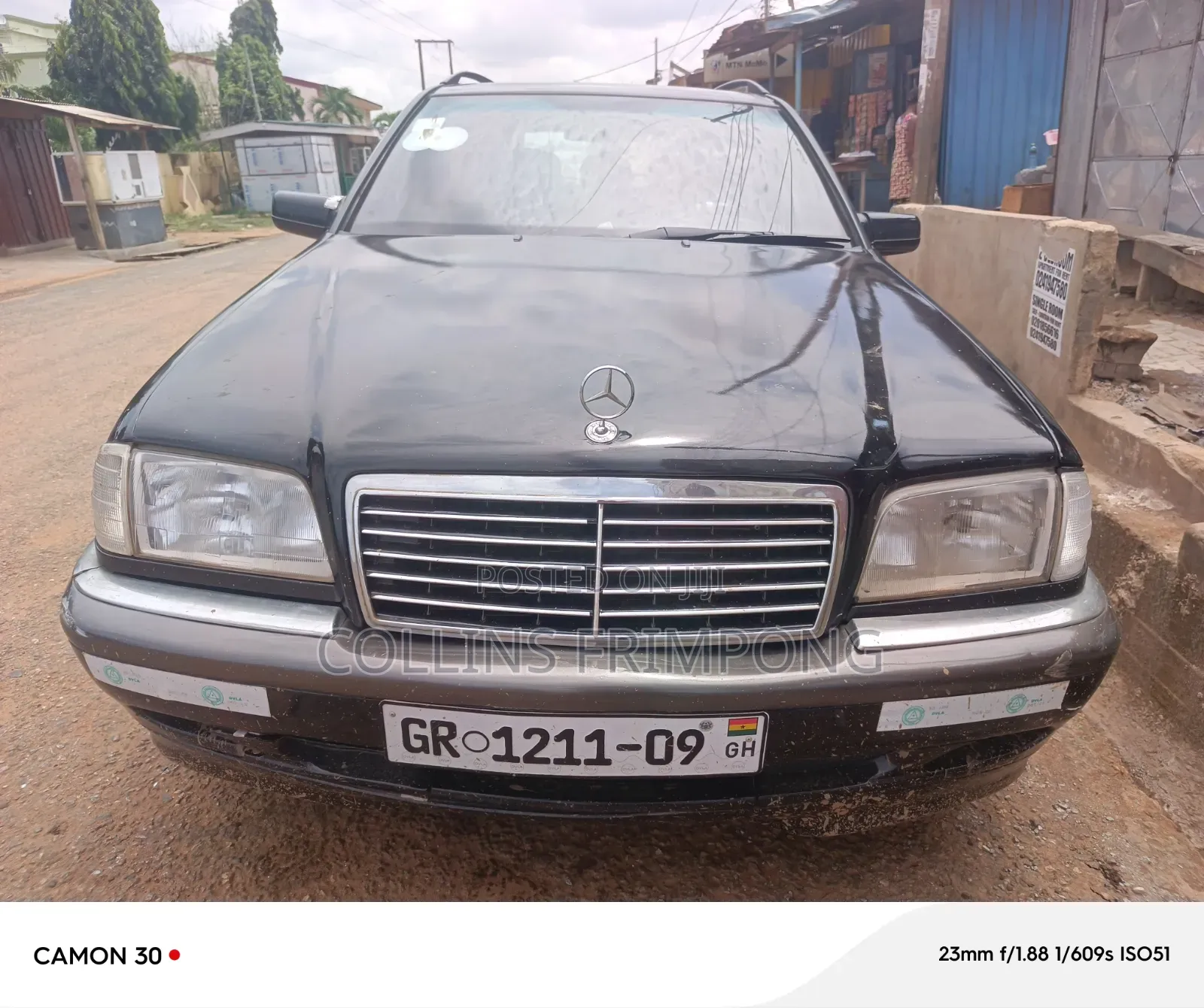 Mercedes-Benz C200 2005 Black