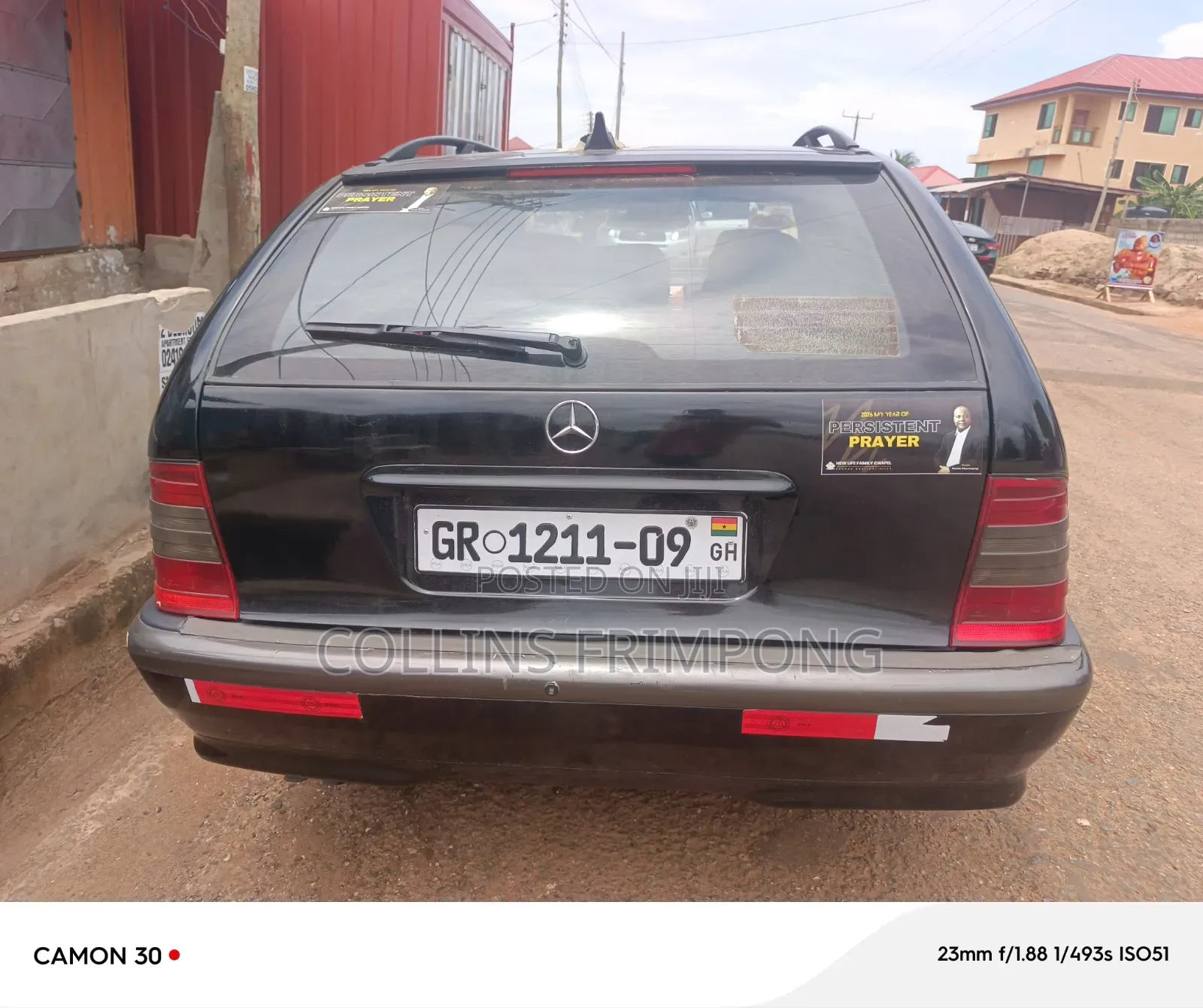 Mercedes-Benz C200 2005 Black