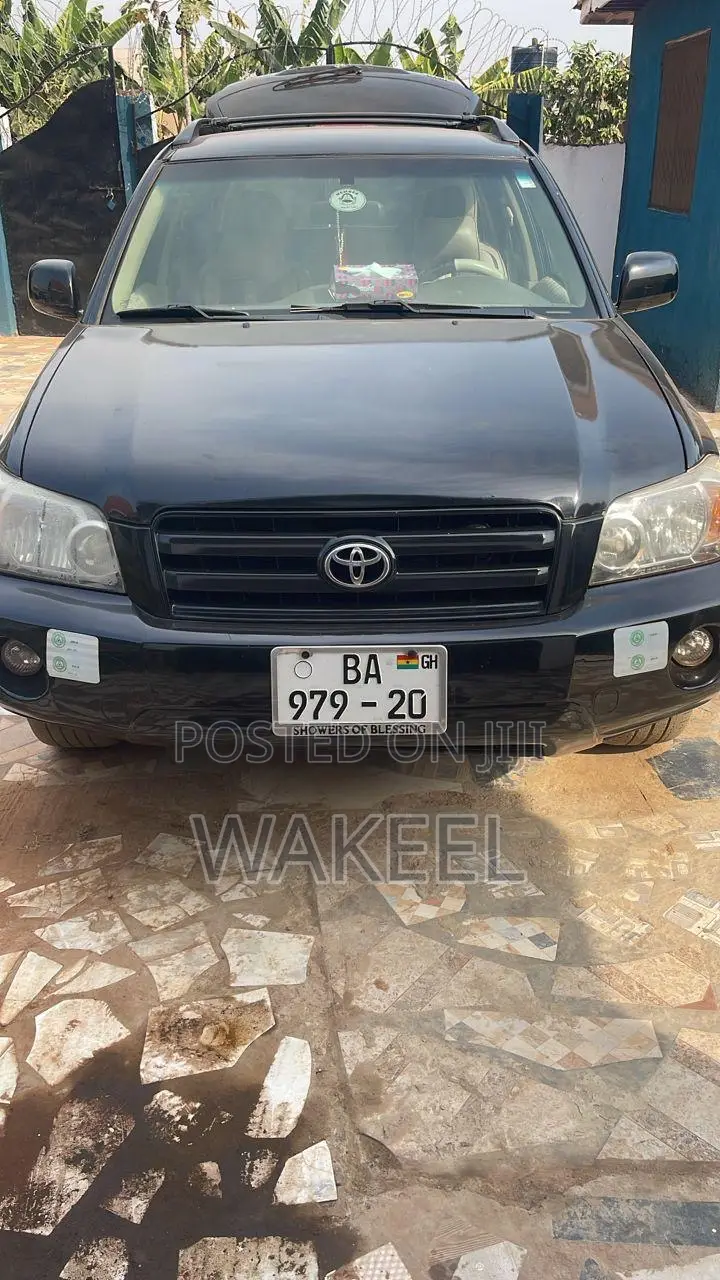 Toyota Highlander V6 4x4 2006 Black