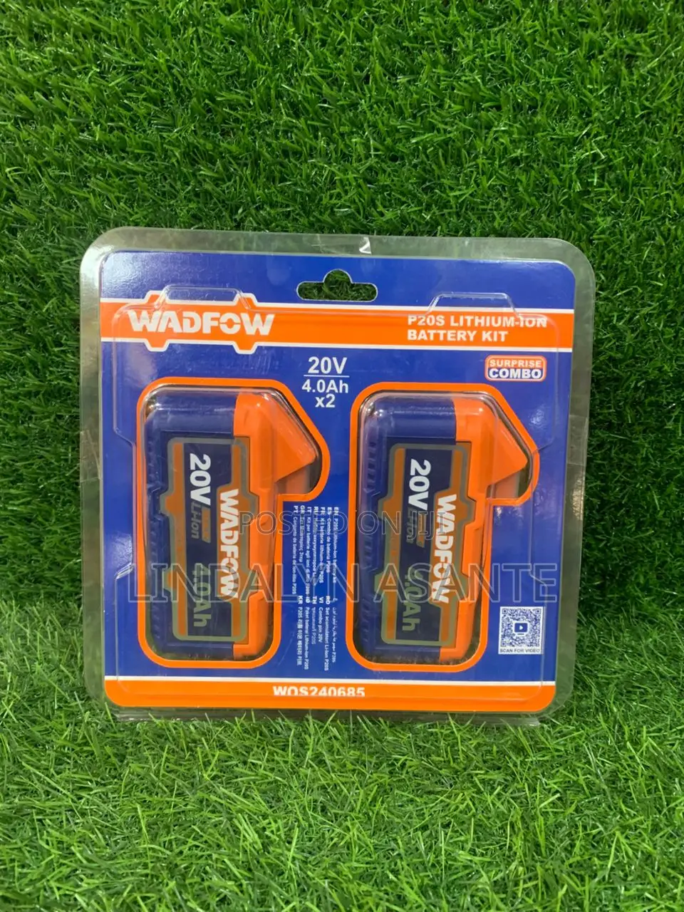 2 PCS Battery 20v 4ah - Wos240685