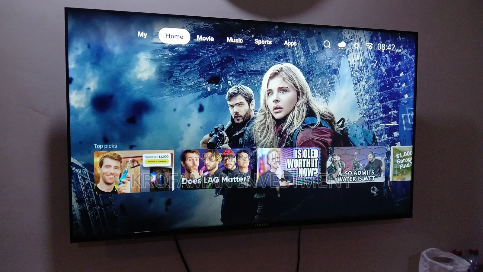 Legacy 50 Inch Smart Android TV